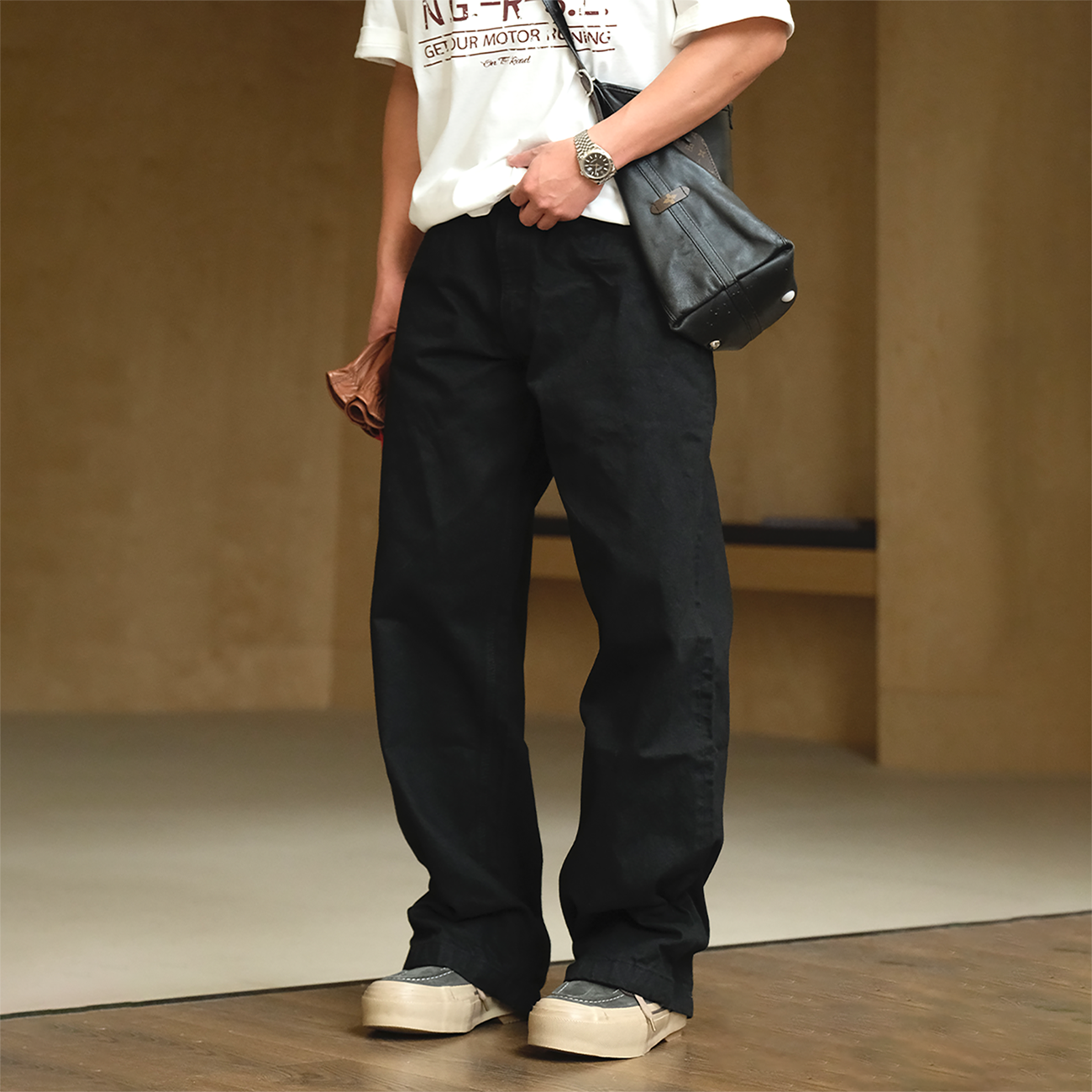 NEIGBORL Red Selvedge Denim Pants-Pants-S (Preorder)-Free Shipping Leatheretro