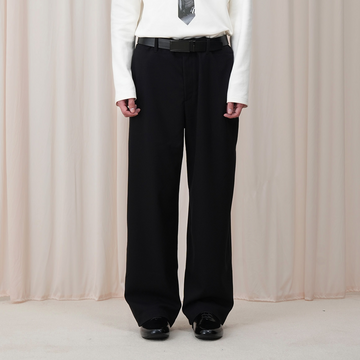 OUYANG WENJUN Minimal Wide-Leg Trousers