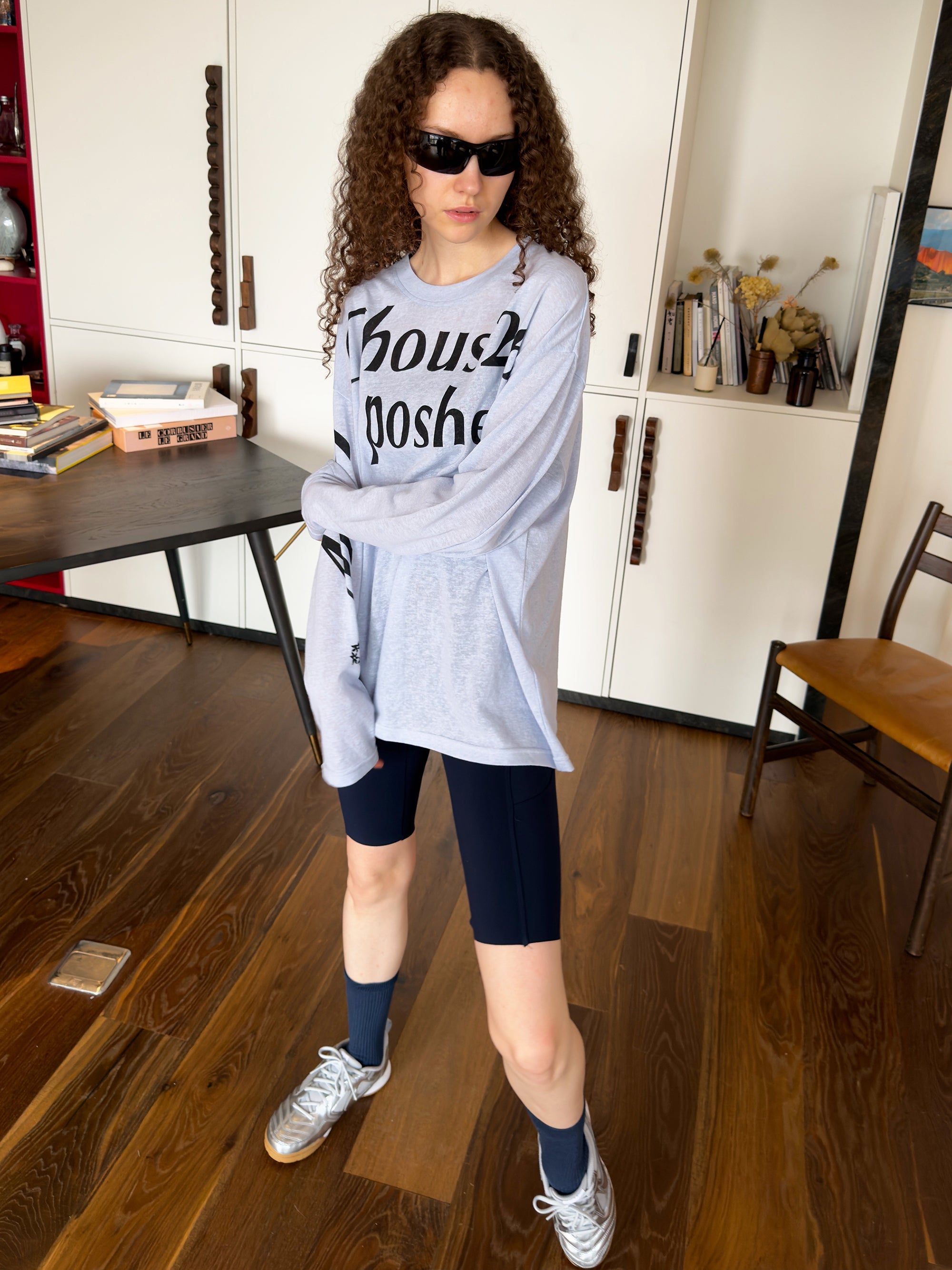 MIICHOUS UV-Protect Graphic Long-Sleeve Tee-L/S Tee-S (Preorder)-Blue-Free Shipping Leatheretro