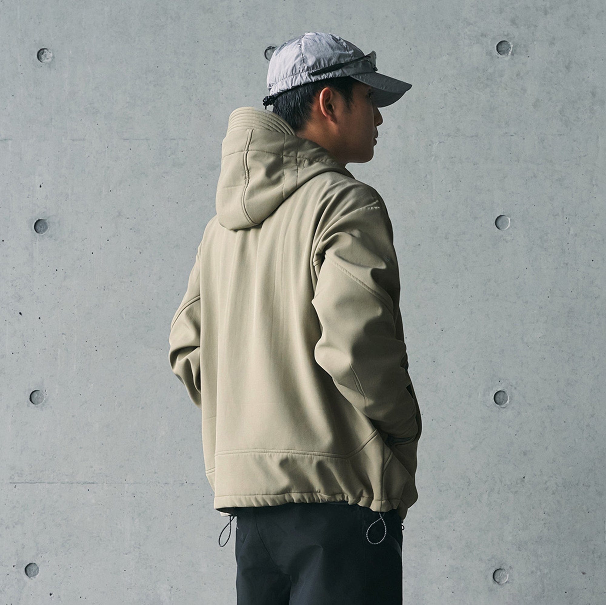 ENSHADOWER Deconstructed Asymmetrical Windbreaker-Jacket-S-Black-Free Shipping Leatheretro