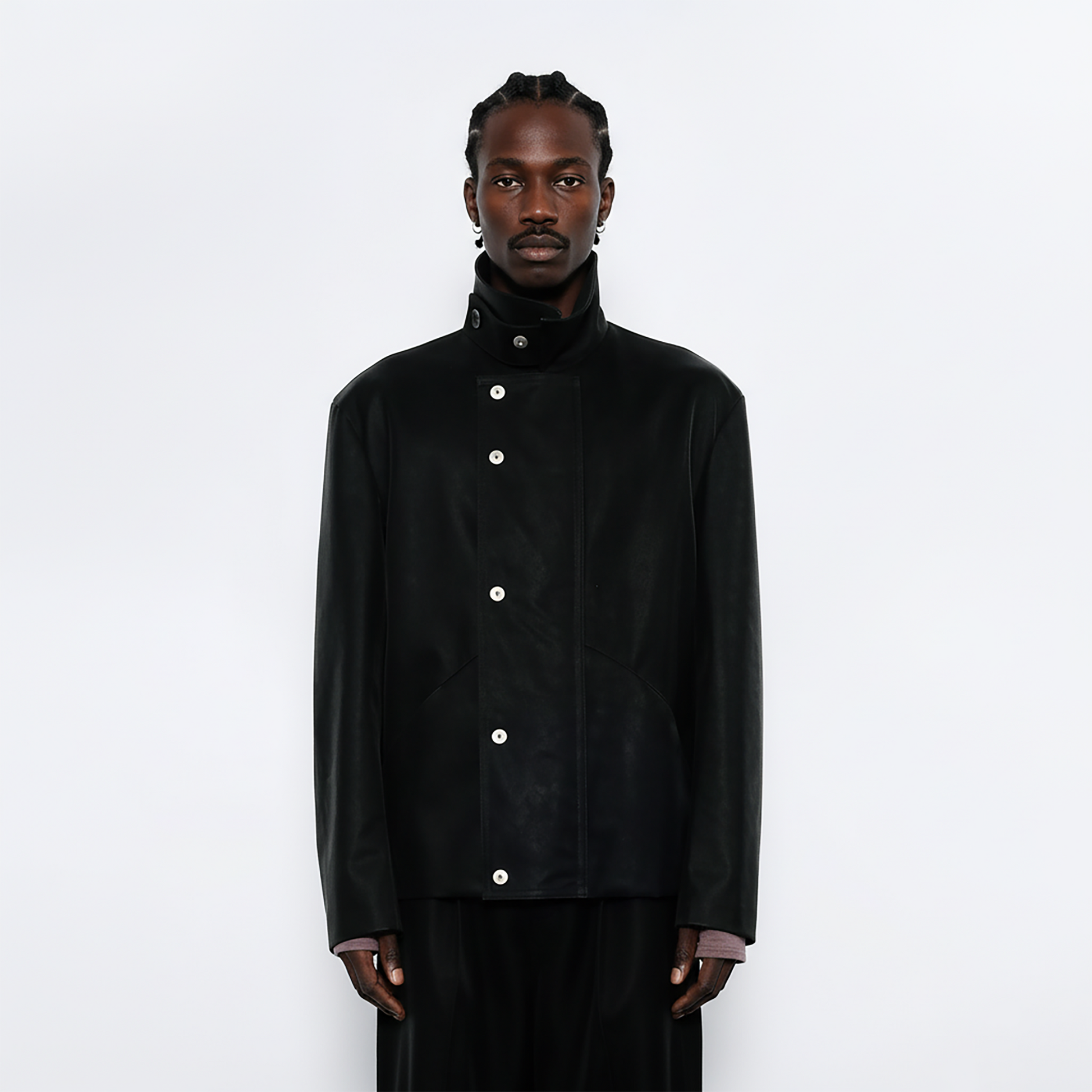 7440 37 1 Essential Cropped PU Biker Jacket-Jacket-S (Preorder)-Free Shipping Leatheretro