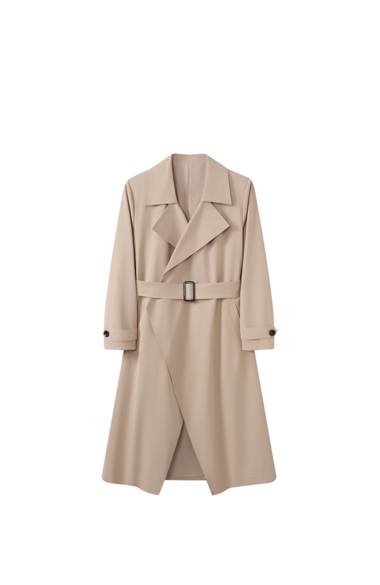 JIECHI Detachable Jacquard Cape Belted Coat-Jacket-M (Preorder)-Coat-Free Shipping Leatheretro