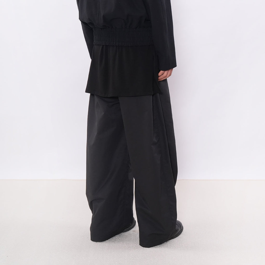 7440 37 1 Pleated Curved-Leg Pants-Pants-S (Preorder)-Free Shipping Leatheretro