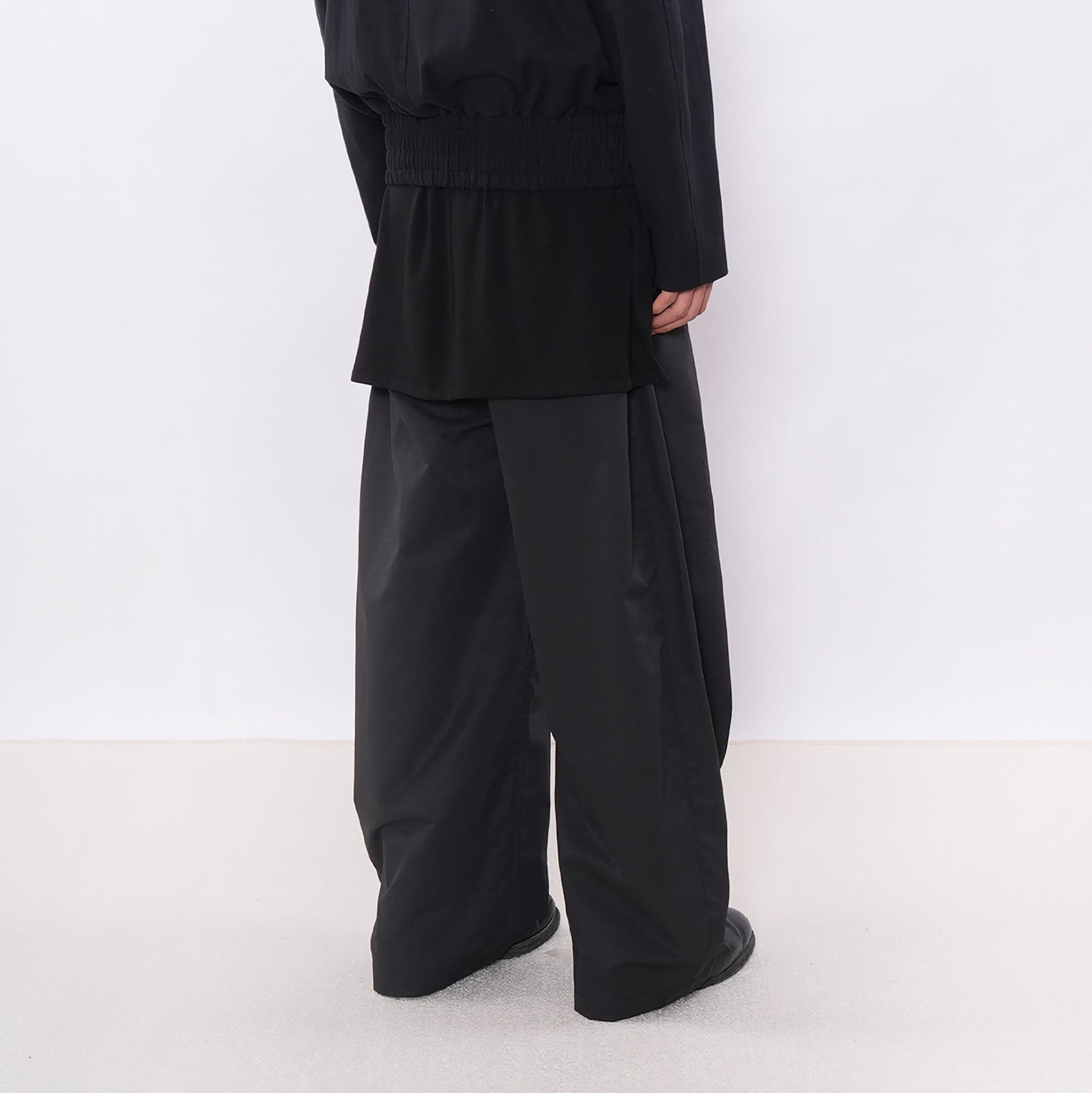 7440 37 1 Pleated Curved-Leg Pants-Pants-S (Preorder)-Free Shipping Leatheretro