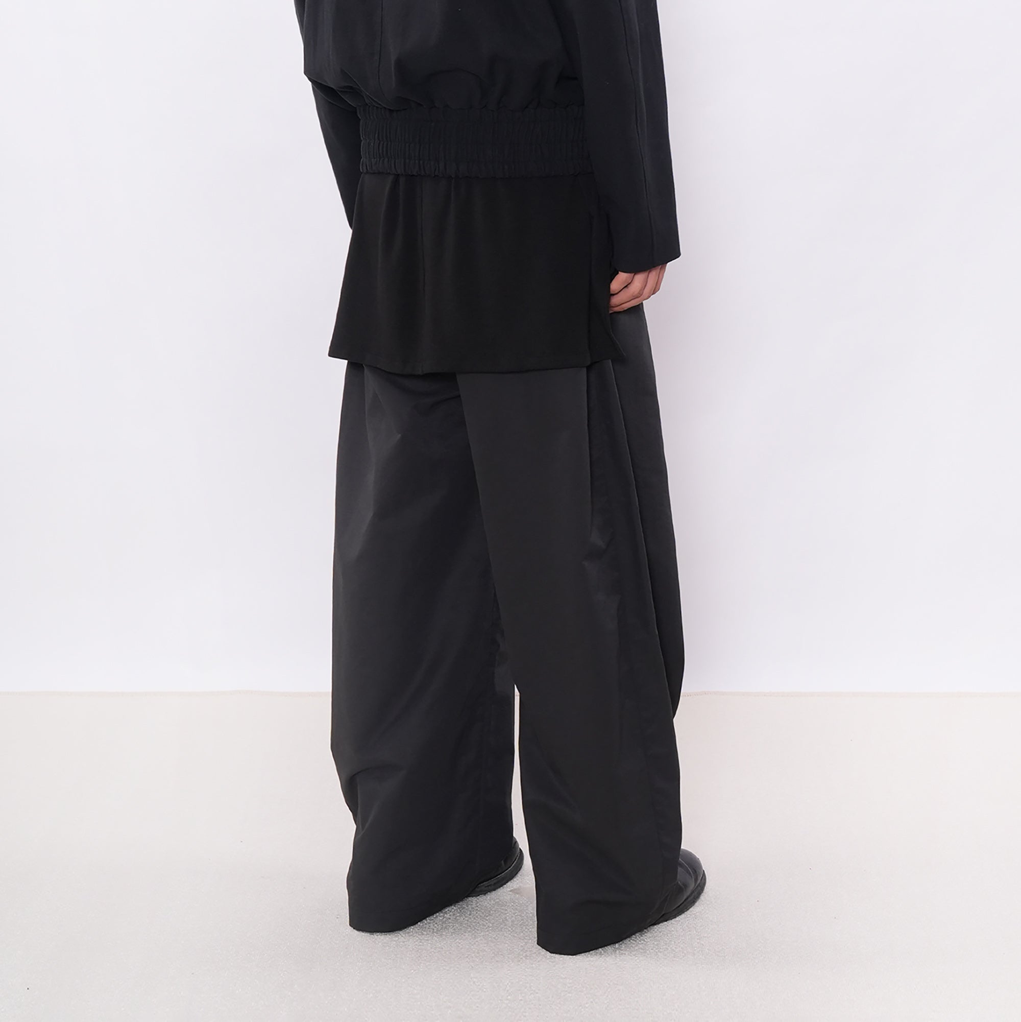 7440 37 1 Pleated Curved-Leg Pants-Pants-S (Preorder)-Free Shipping Leatheretro