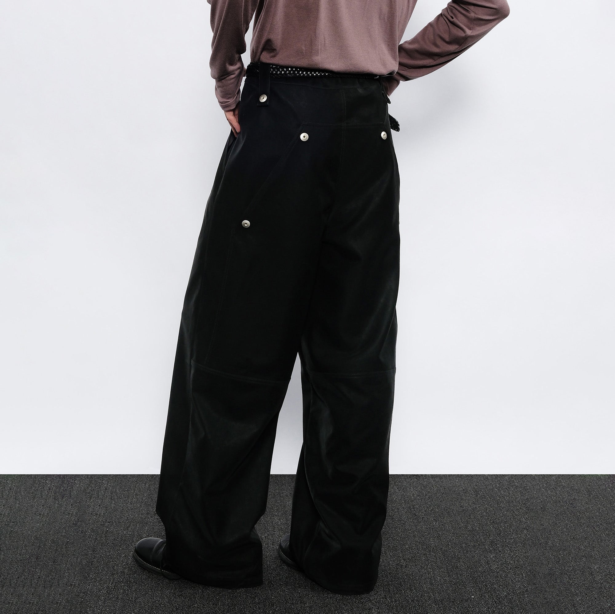 7440 37 1 Back Double-Knee PU Pants-Pants-S (Preorder)-Free Shipping Leatheretro