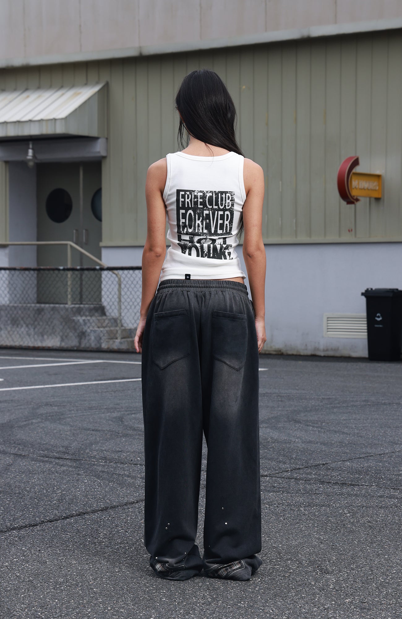 SAVAGEGROWTHWORLD Studded Plaid Panel Sweatpants-Pants-S-Free Shipping Leatheretro