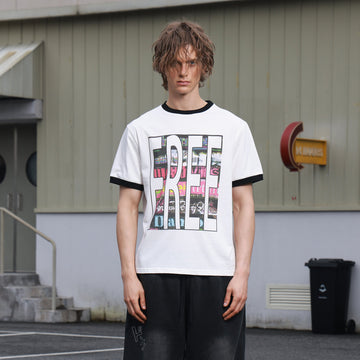 SAVAGEGROWTHWORLD Retro Poster Graphic Tee-T Shirt-S-Free Shipping Leatheretro