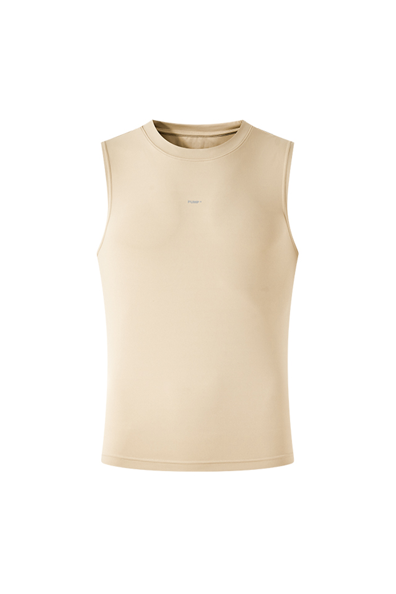 PUMPPLUS Antibacterial Quick-Dry Stretch Tank Top-Tank Top-S-Khaki-Free Shipping Leatheretro