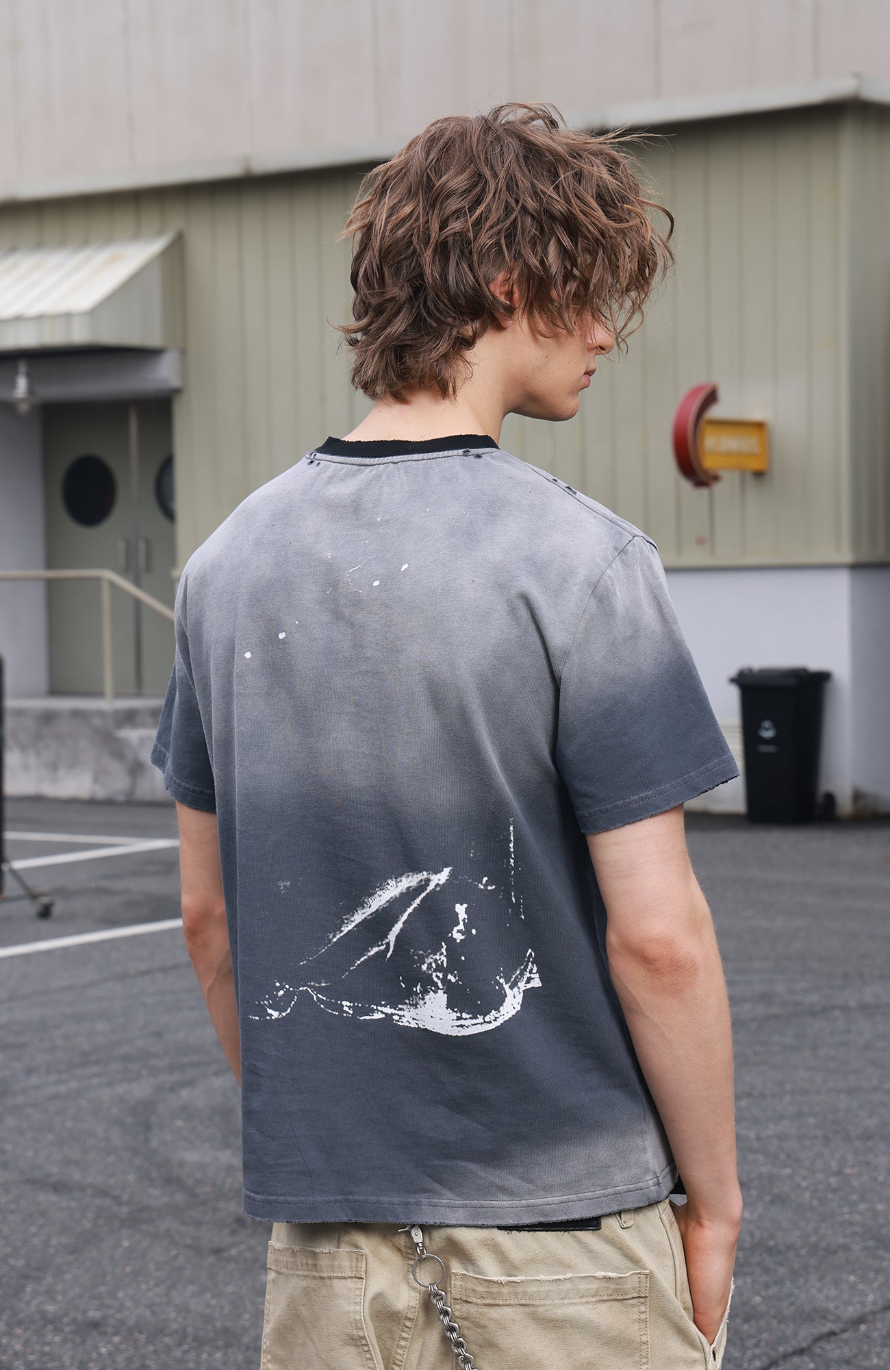 SAVAGEGROWTHWORLD Studded Distressed Graphic T-Shirt-T Shirt-S-Free Shipping Leatheretro