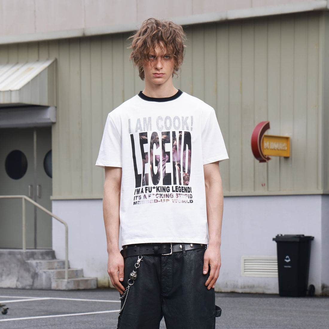 SAVAGEGROWTHWORLD Glitter Slogan Graphic Tee-T Shirt-S-Free Shipping Leatheretro