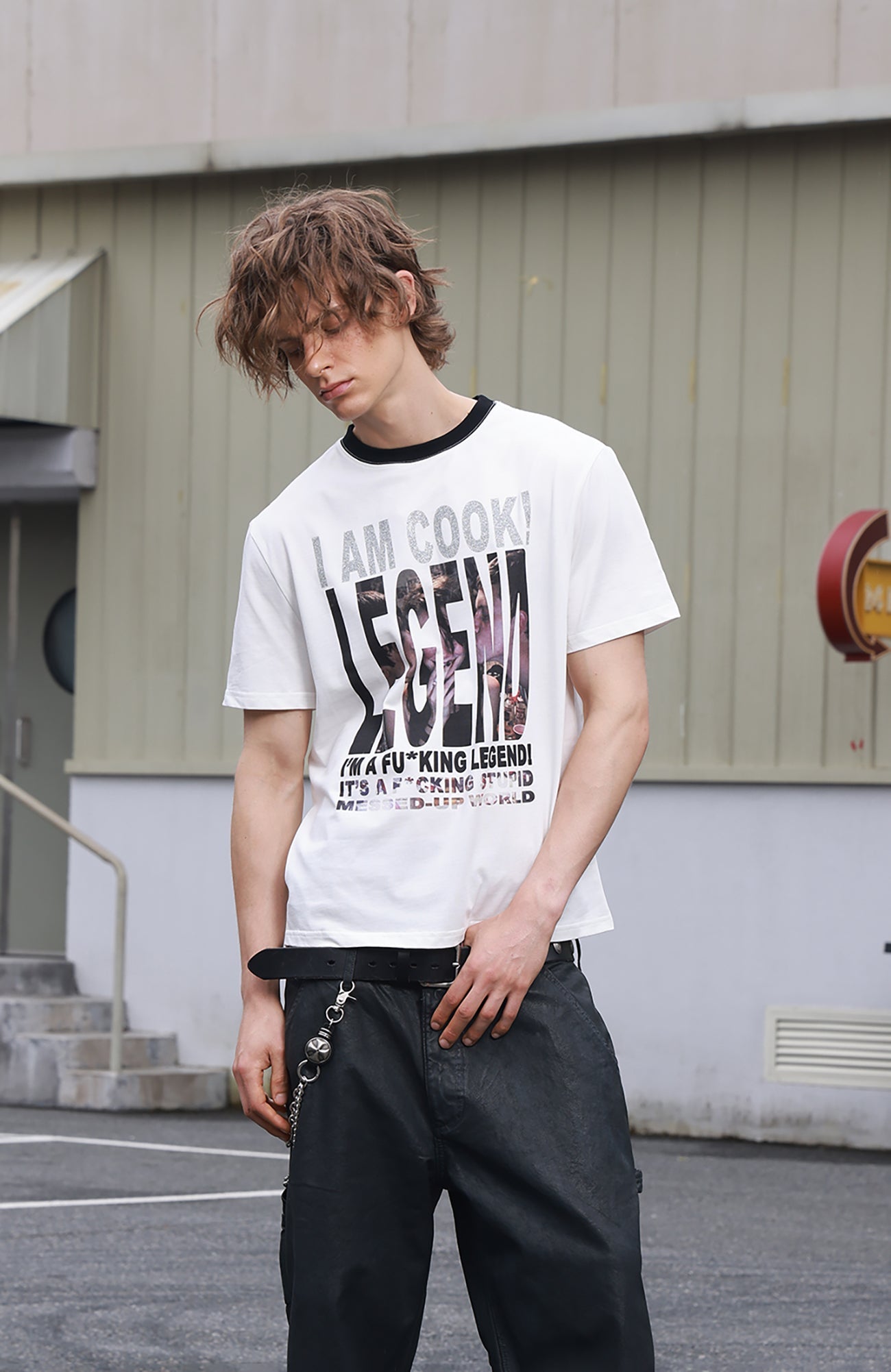 SAVAGEGROWTHWORLD Glitter Slogan Graphic Tee-T Shirt-S-Free Shipping Leatheretro