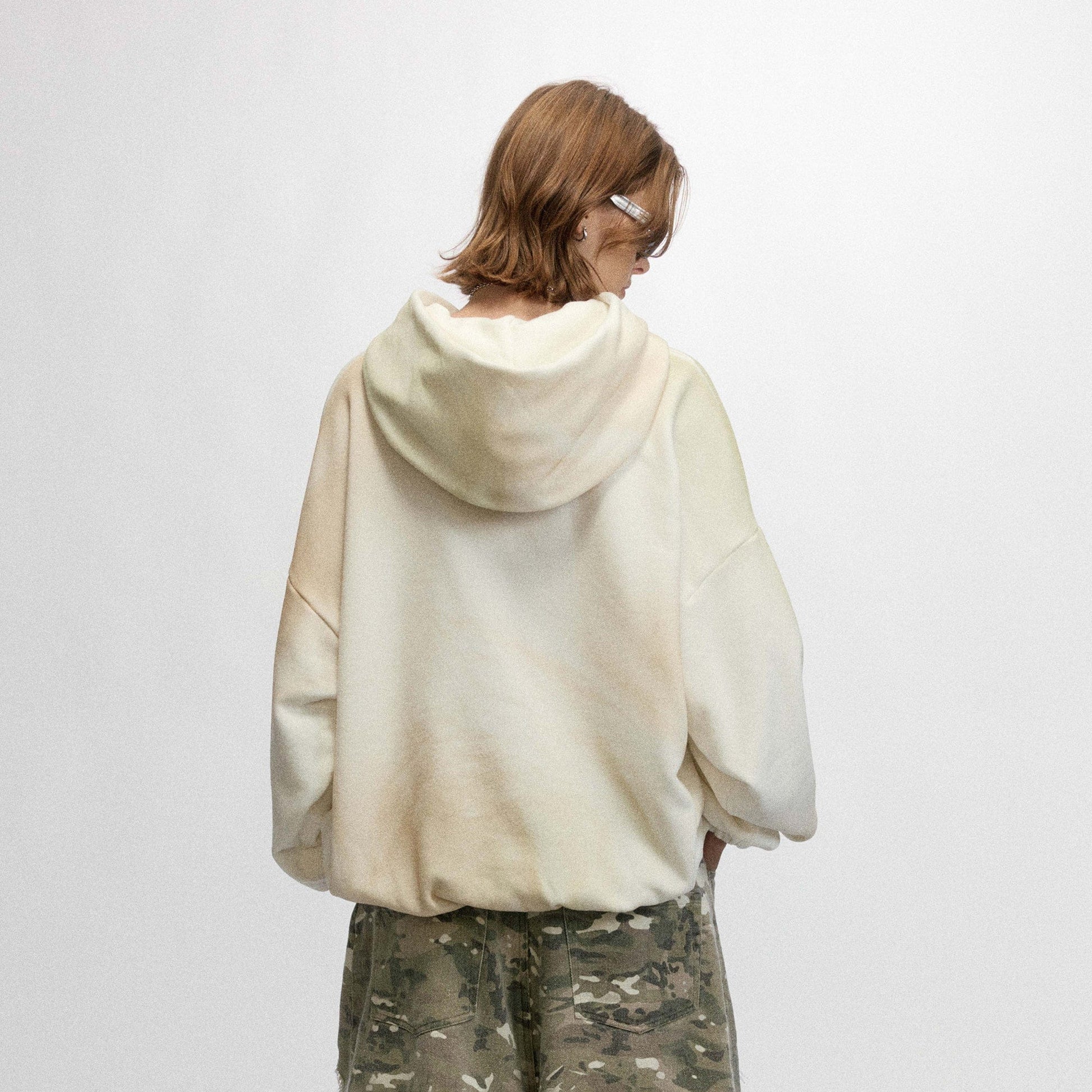 OVDY The Game Distressed Hoodie-Hoodie-S-Grey-Free Shipping Leatheretro