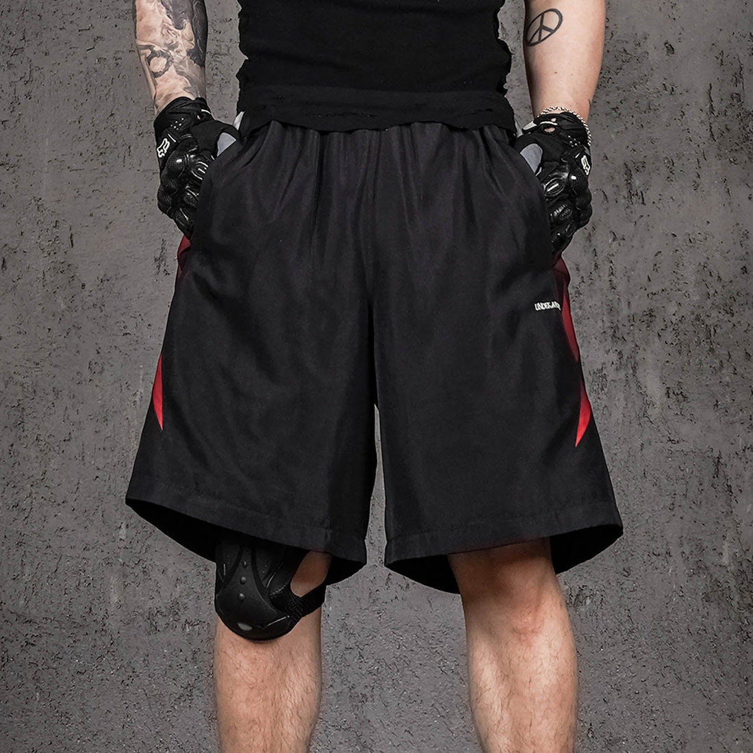 UNDERWATER The BloodFang Shorts-Shorts-S-Free Shipping Leatheretro