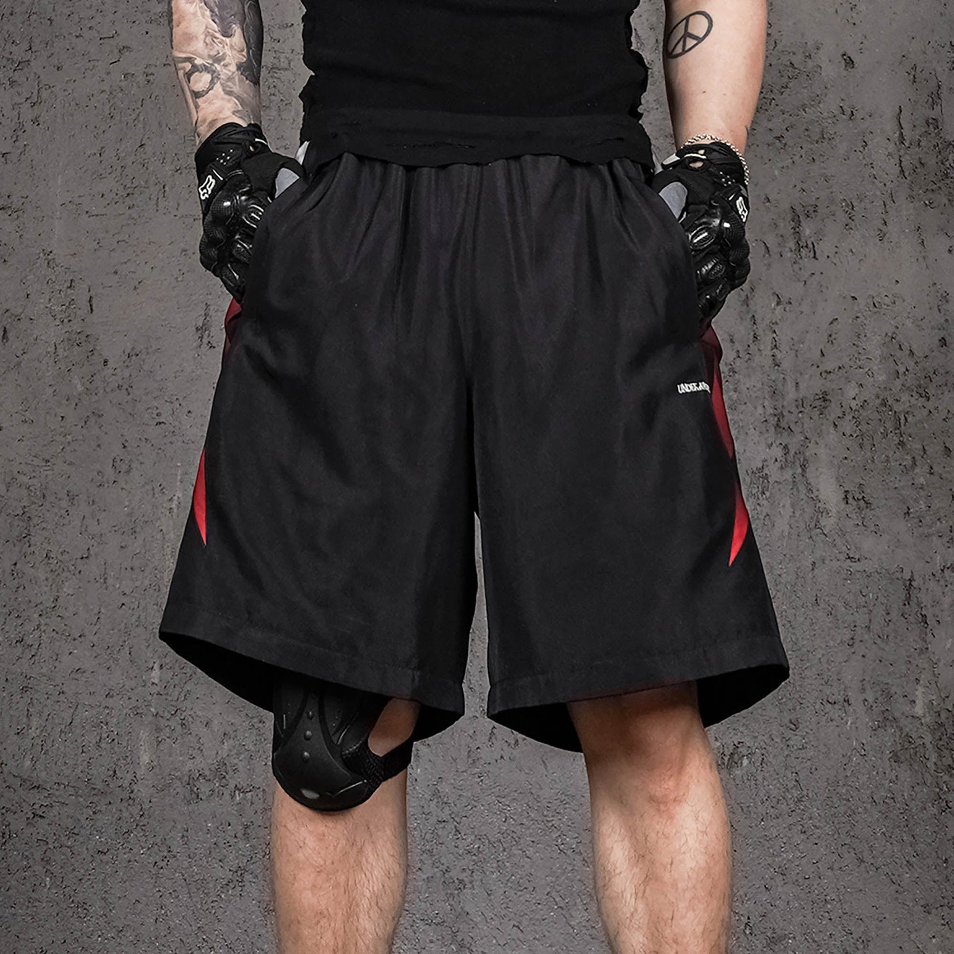 UNDERWATER The BloodFang Shorts-Shorts-S-Free Shipping Leatheretro