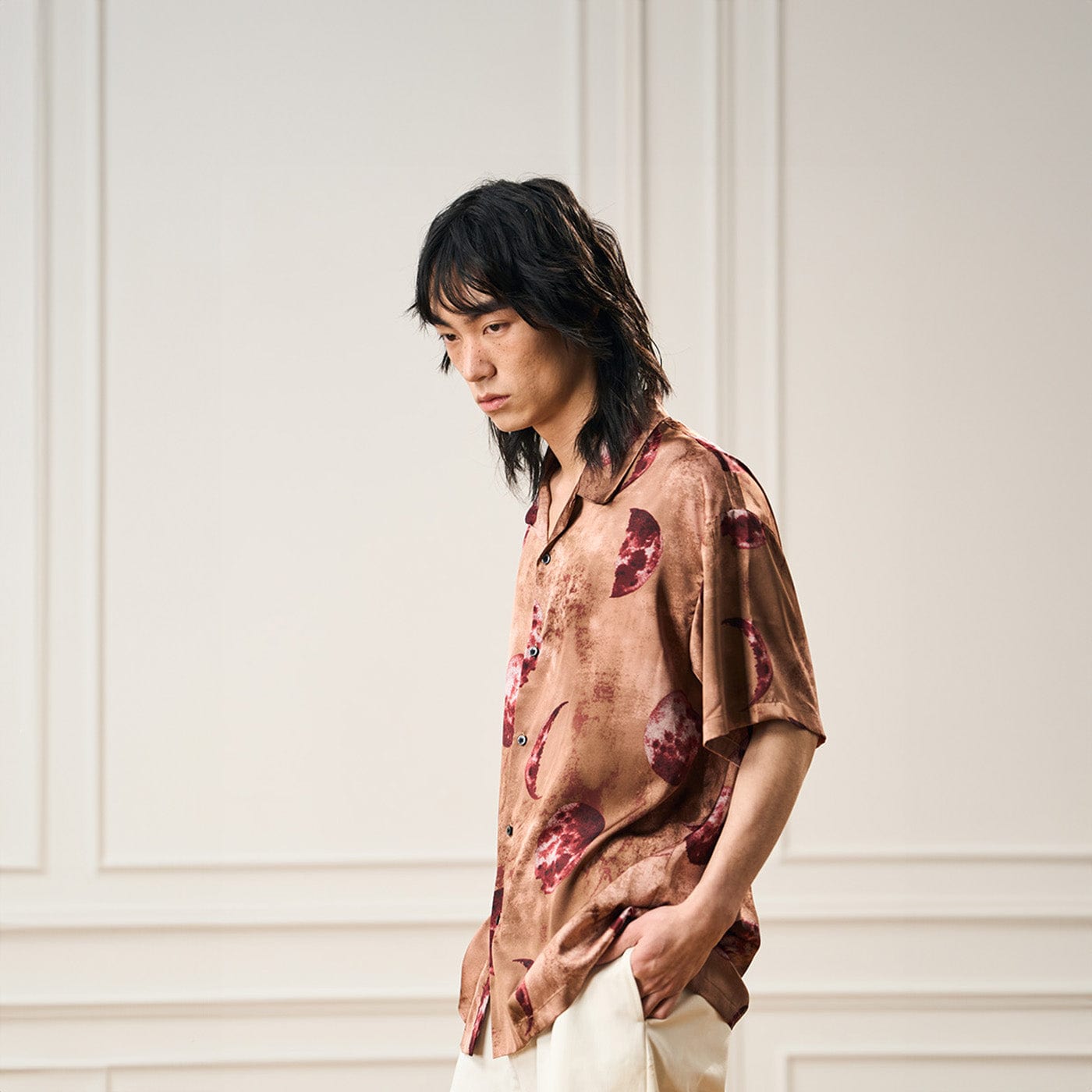 EPIC POETRY Planetary Full-Print Half Shirt-Half shirt-S-Free Shipping Leatheretro