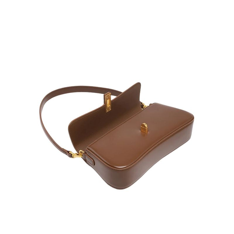 Casual Mini Purse for Everyday Use Fashion Handbag-Handbags-Coffee-Free Shipping Leatheretro