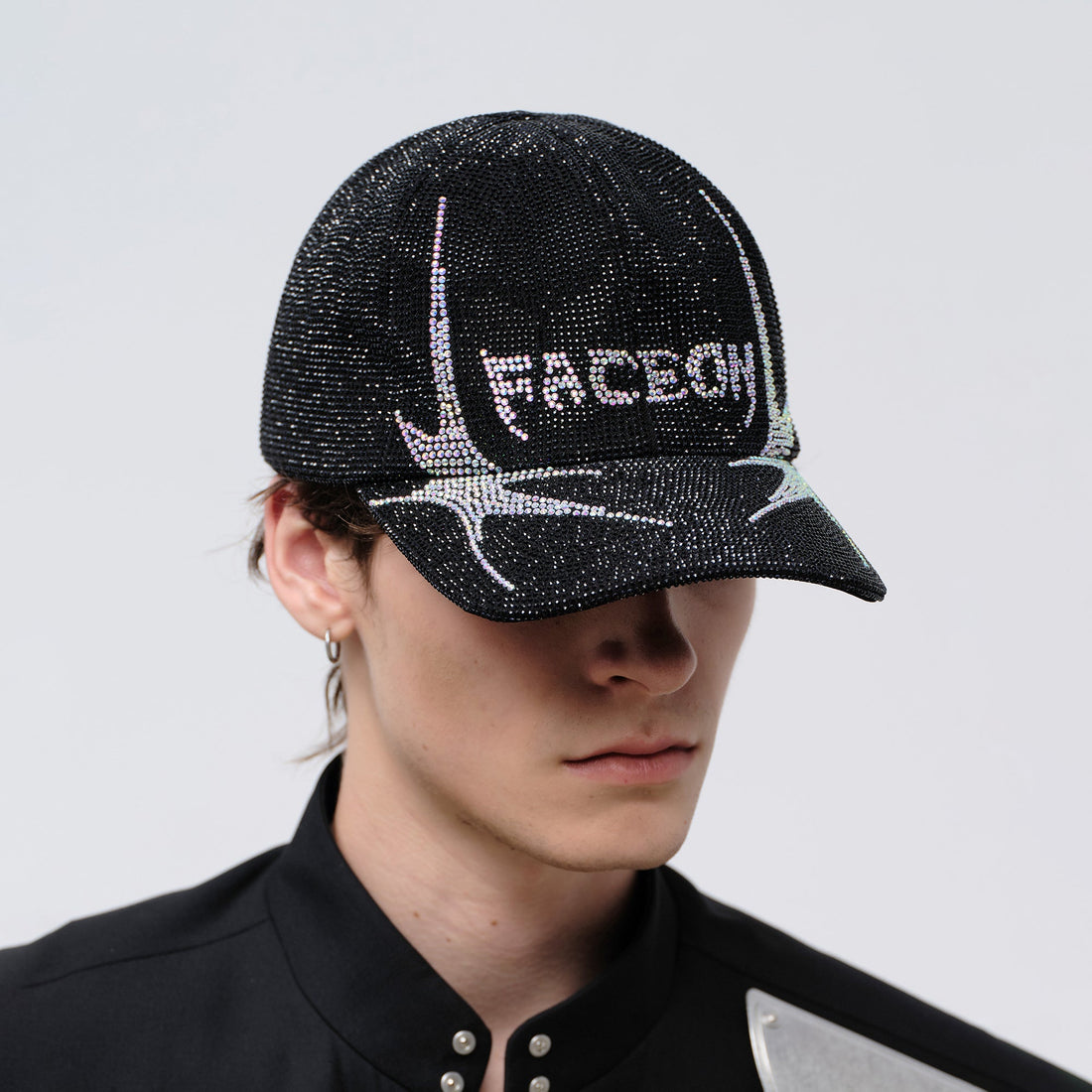 FACEONLAB Diamond Venom Gothic Cap-Hat, Cap, Beanie-One Size-Free Shipping Leatheretro