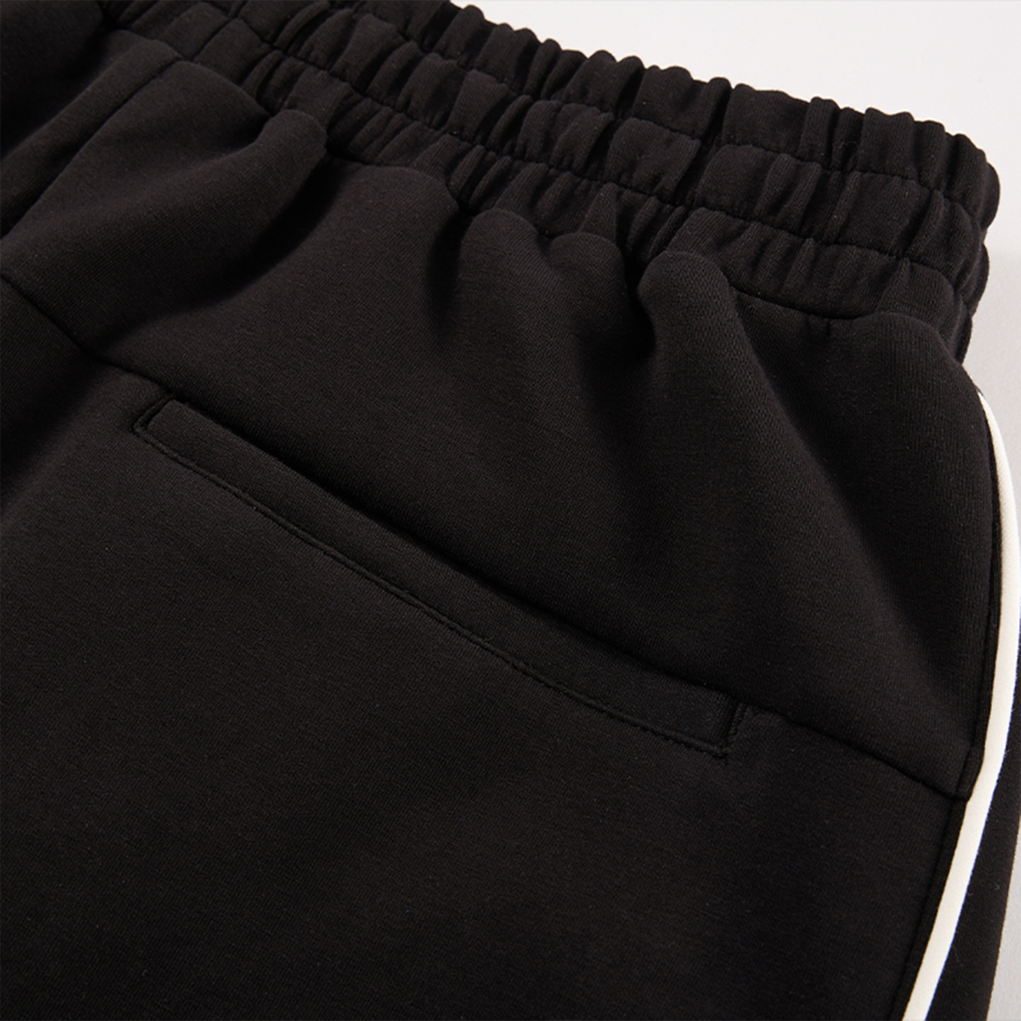 F2CE Cotton Side-Stripe Badge Sport Shorts-Shorts-S / 27-31"-Free Shipping Leatheretro