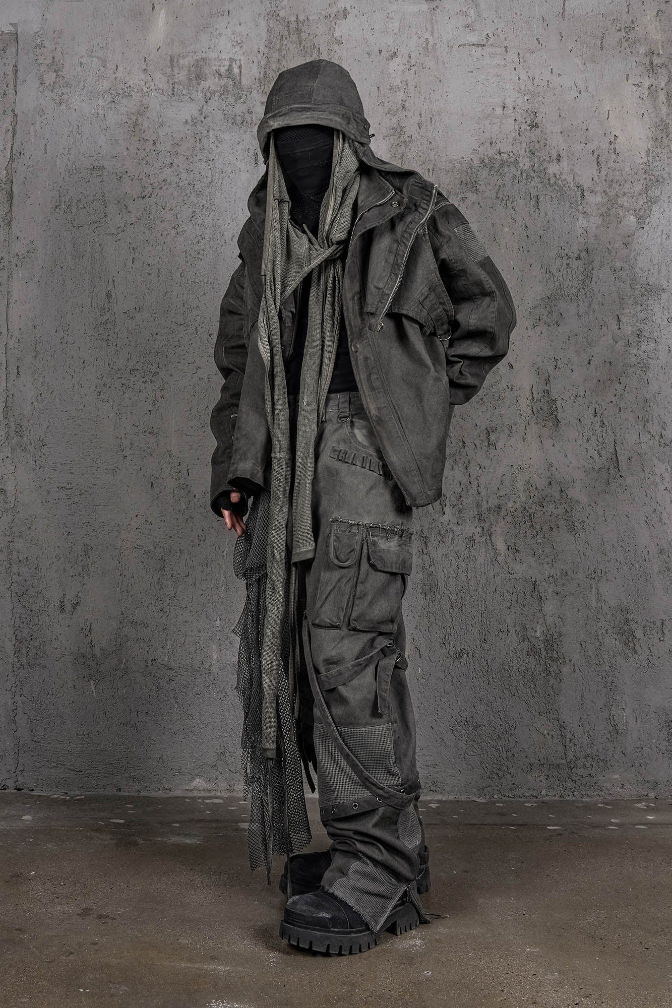 UNDERWATER Scavenger Heavyduty Mesh Oversized Jacket-Jacket-S-Free Shipping Leatheretro