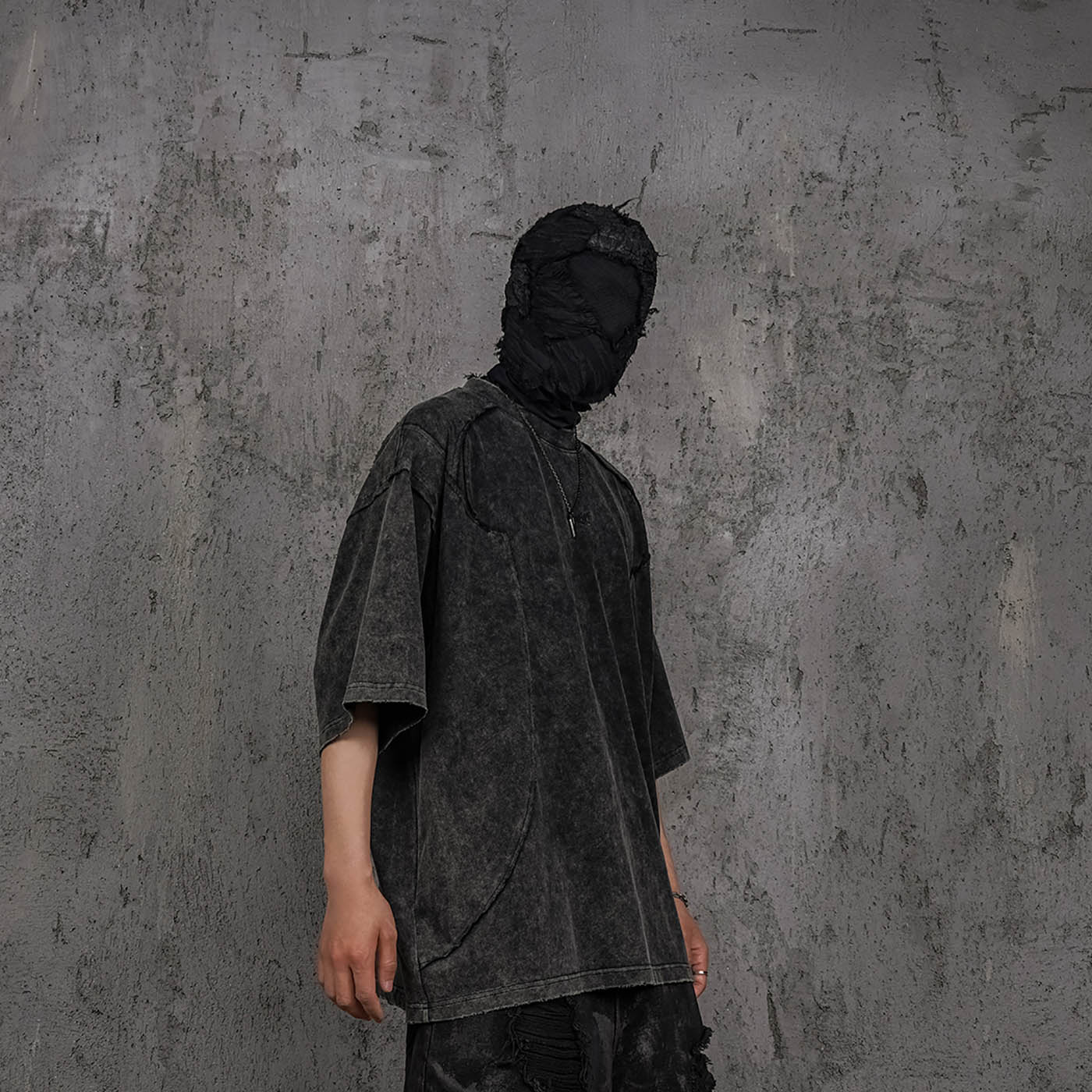 UNDERWATER Wasteland Devil Structure T-Shirt Black-T Shirt-S-Free Shipping Leatheretro