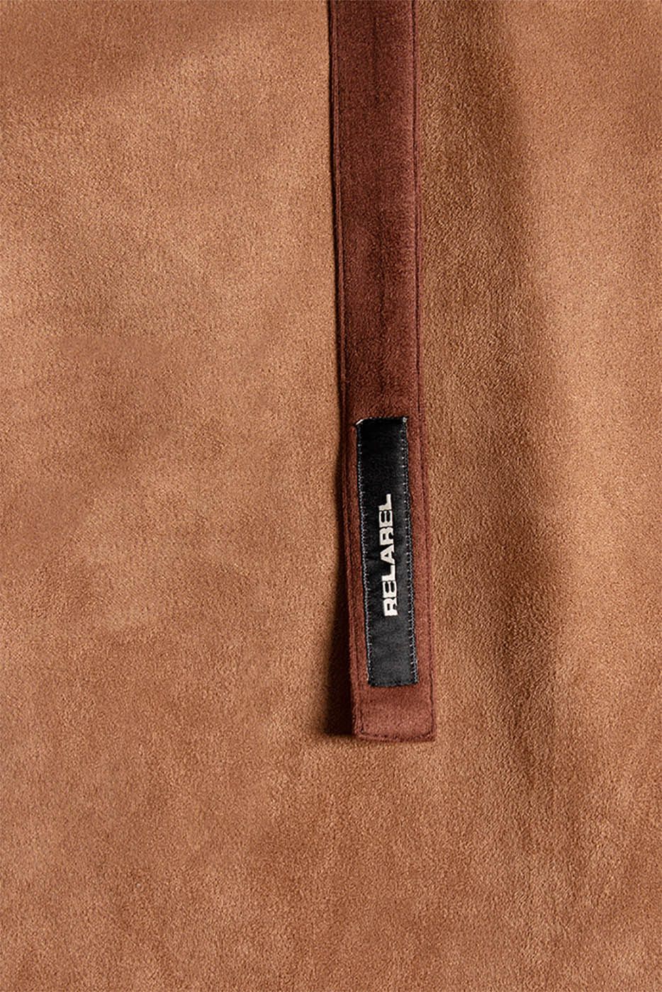 RELABEL Deconstructed Faux-Suede Pants-Pants-S-Free Shipping Leatheretro