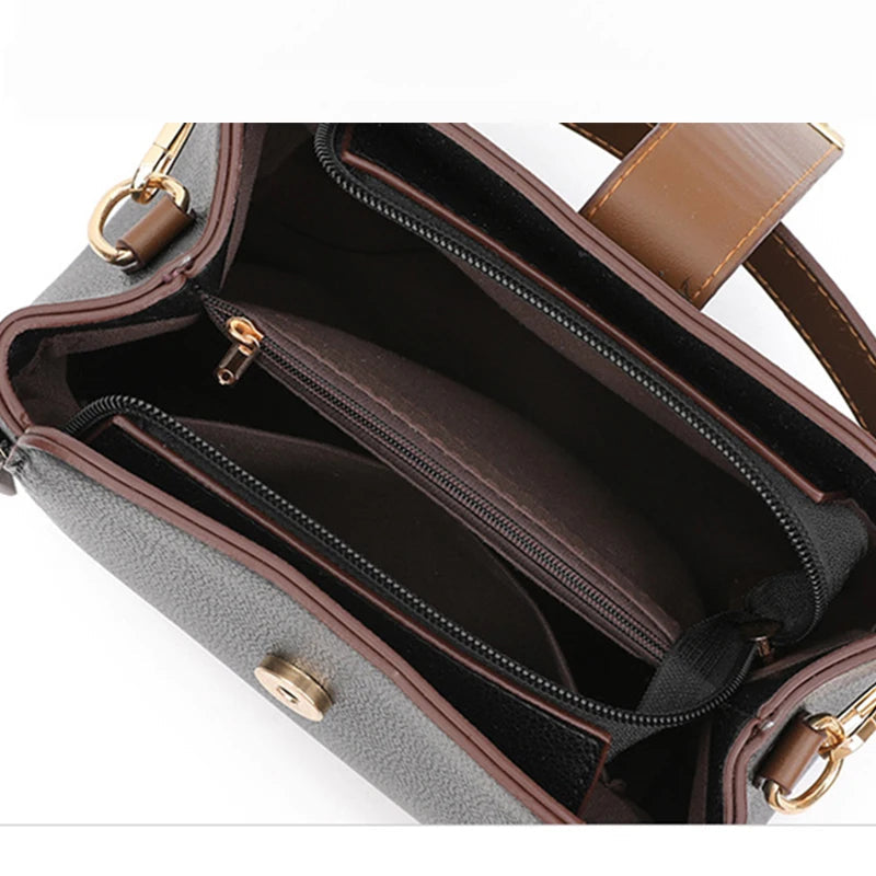 Fashion Crossbody Bag High-End Shoulder Purse-Handbags-Blue-Free Shipping Leatheretro