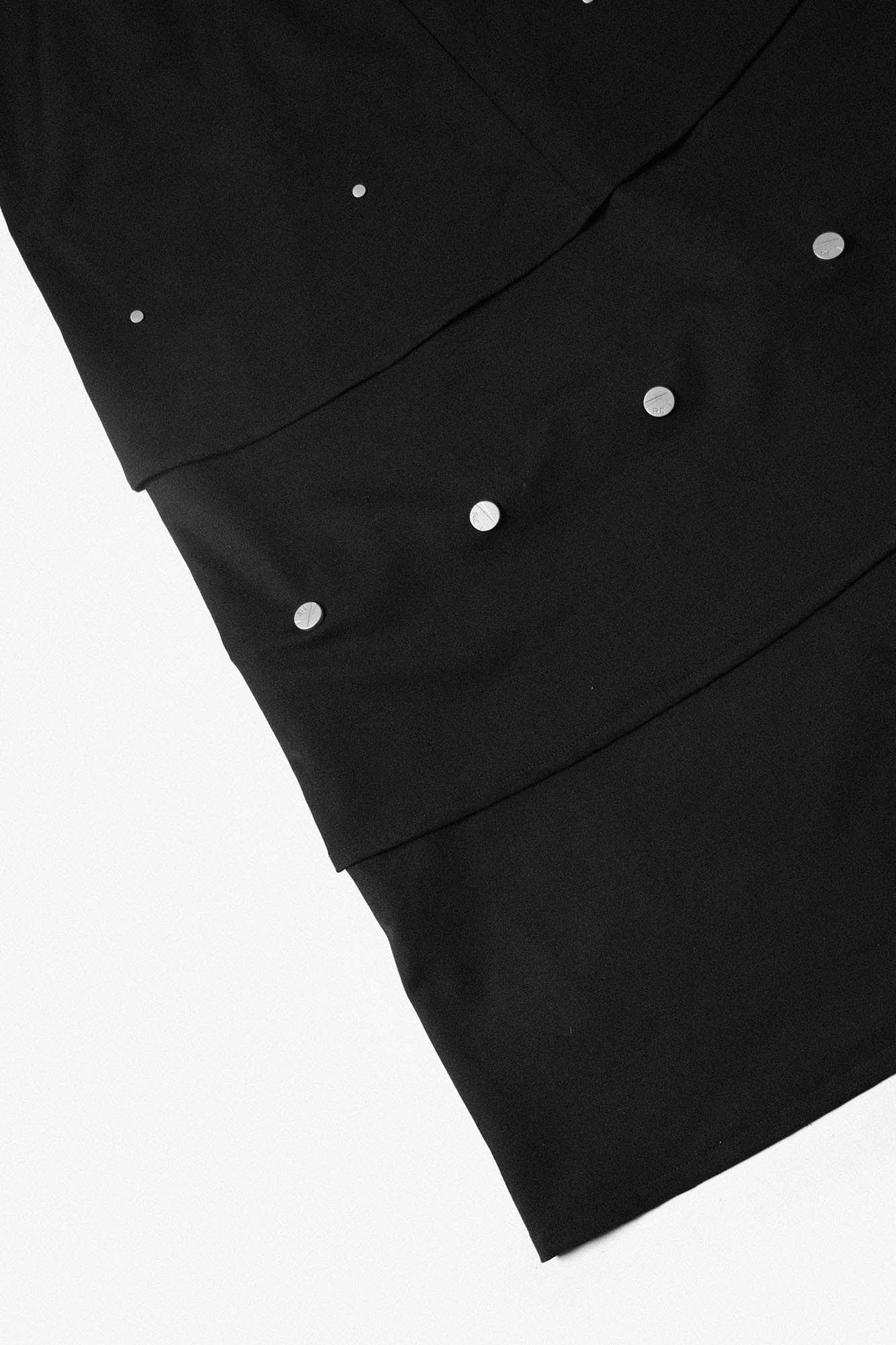 RELABEL Layered Detachable Snap-Fastener Long Skirt-Pants-XS-S-Free Shipping Leatheretro