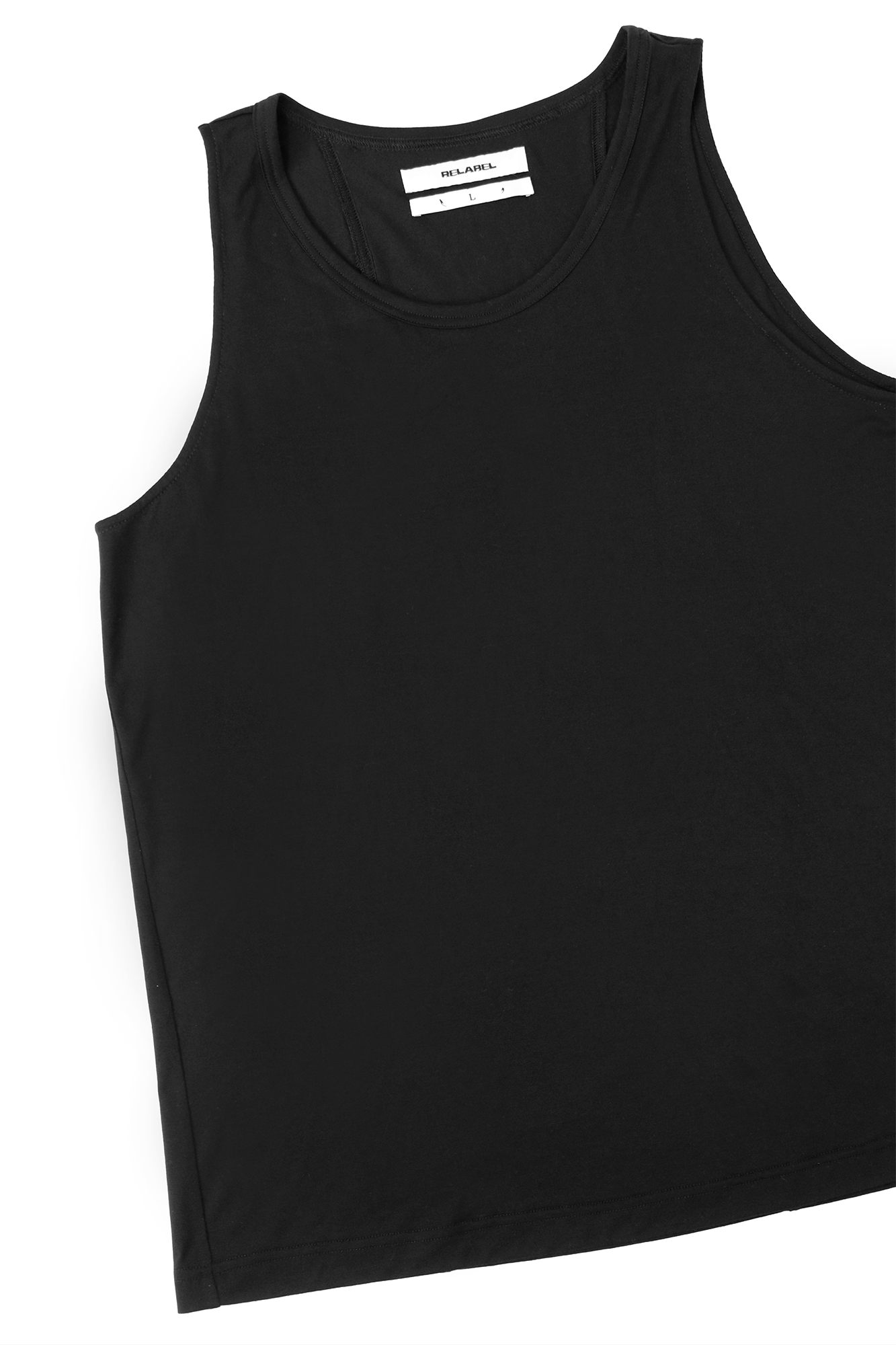 RELABEL Tencel Wool Hooded Ruched Tank Top-Tank Top-S (Preorder)-Green-Free Shipping Leatheretro