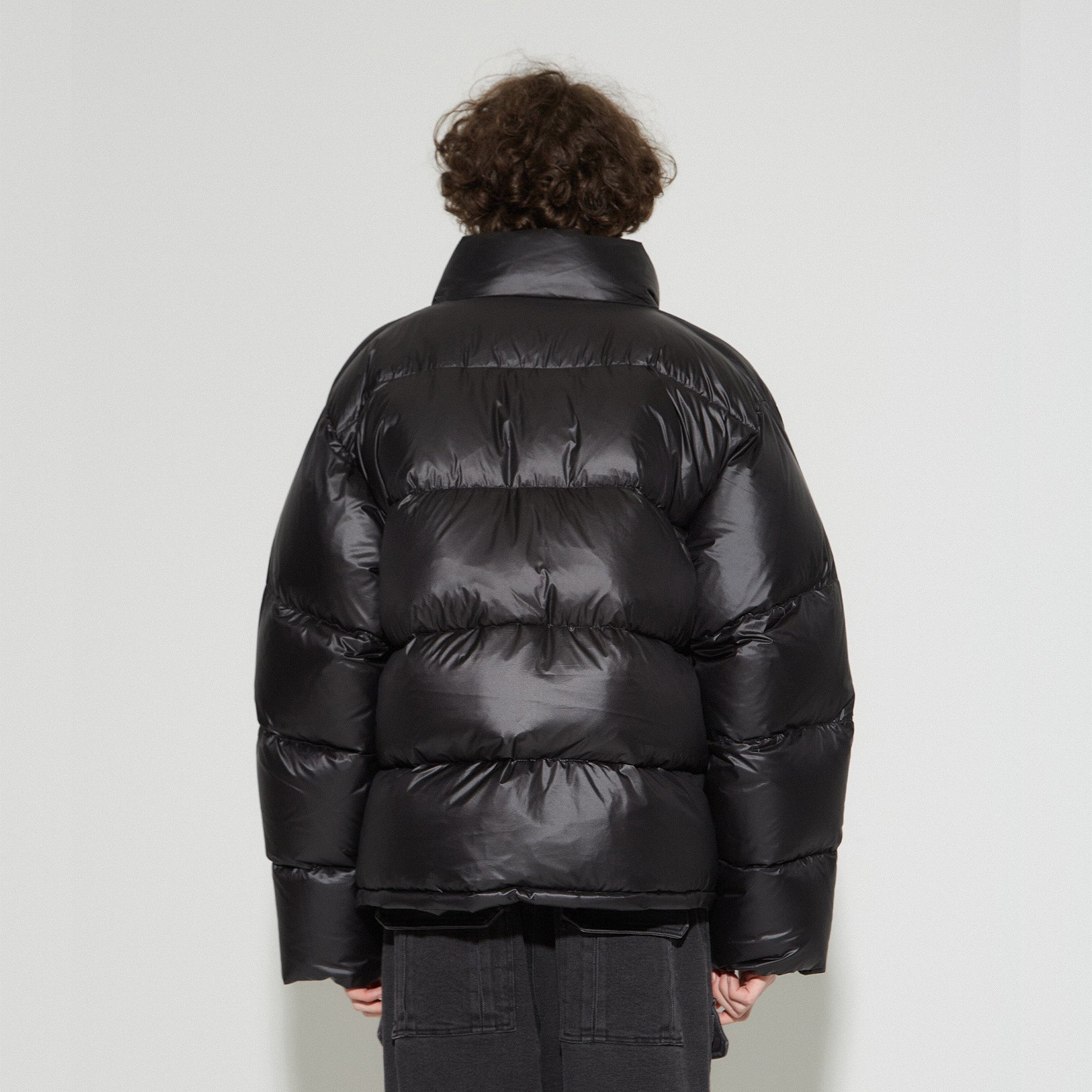 VANN VALRENCE Classic Stand-Collared Duck-Down Oversized Jacket-Jacket-S-White-Free Shipping Leatheretro