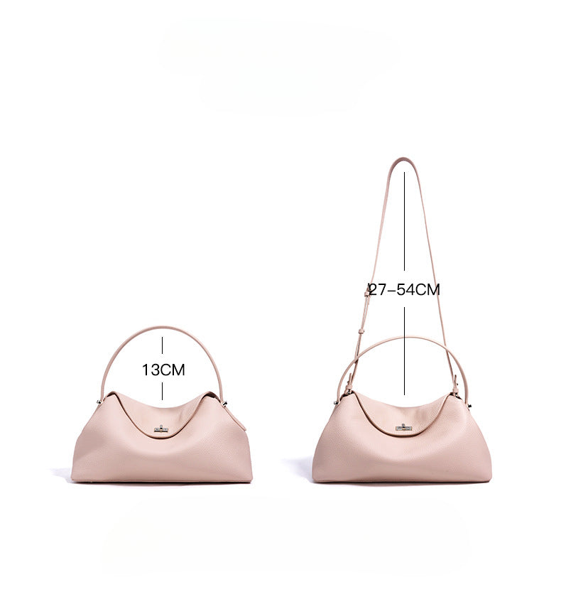 Premium Single Shoulder Crossbody Bag-Shoulder Bags-golden brown-Free Shipping Leatheretro