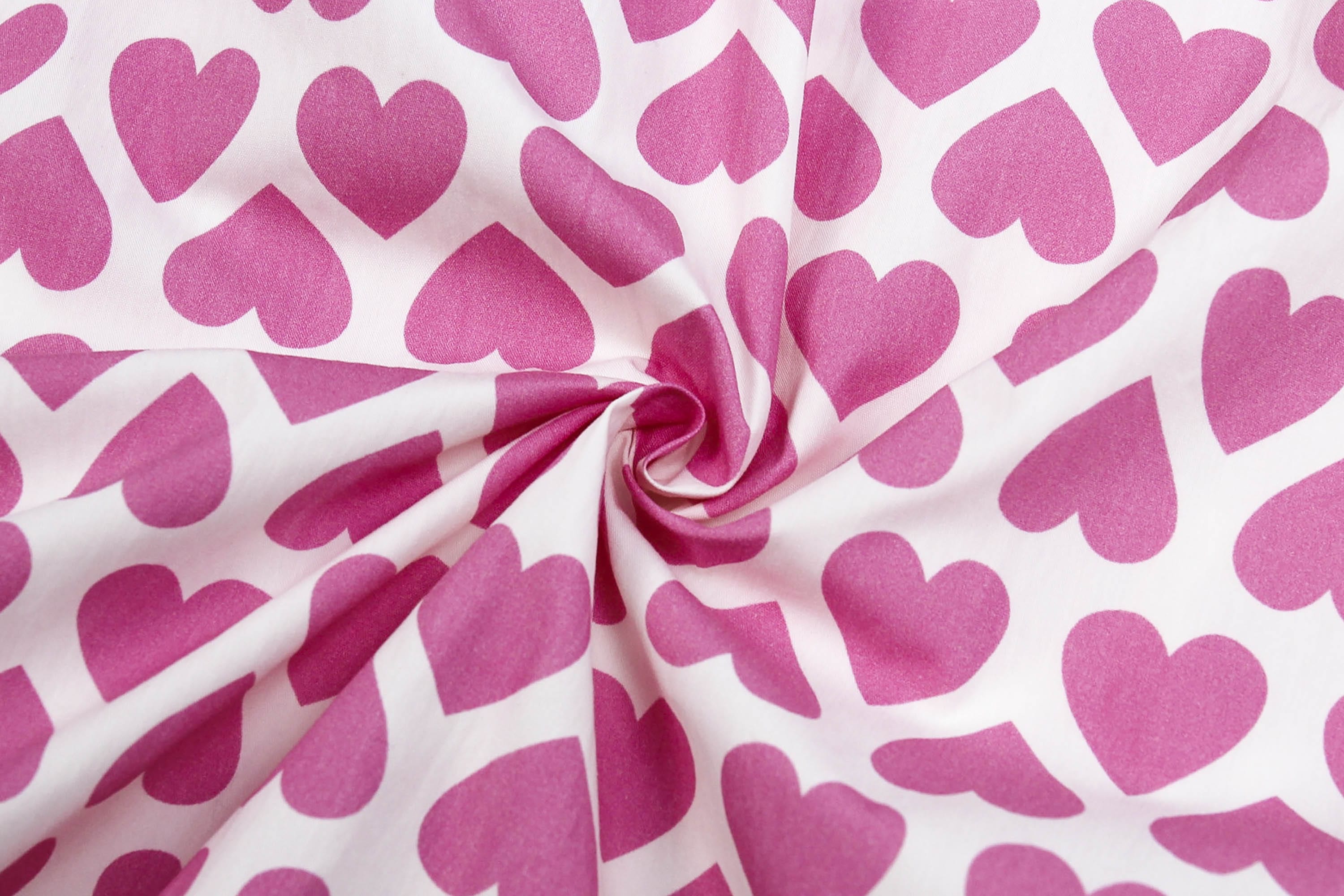 CLP Pink Heart Full-Print Shirt-Shirt-M-Free Shipping Leatheretro
