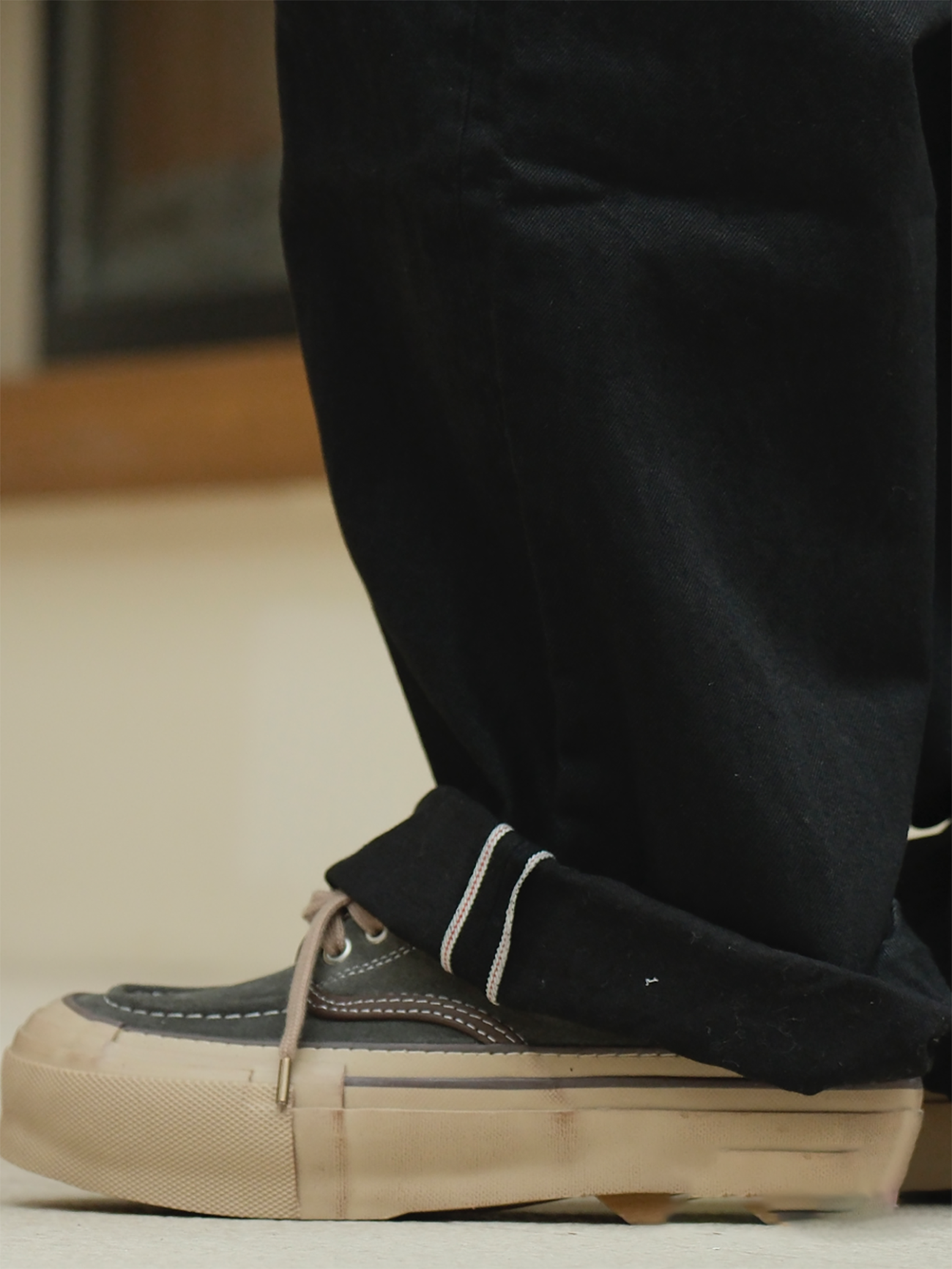 NEIGBORL Red Selvedge Denim Pants-Pants-S (Preorder)-Free Shipping Leatheretro