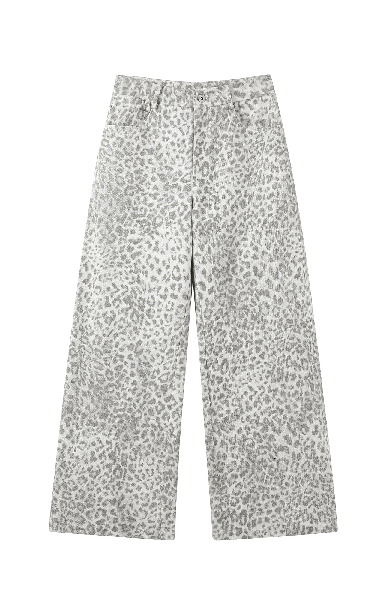 DONSMOKE Leopard Loose-Fit Jeans-Pants-S (Preorder)-Free Shipping Leatheretro
