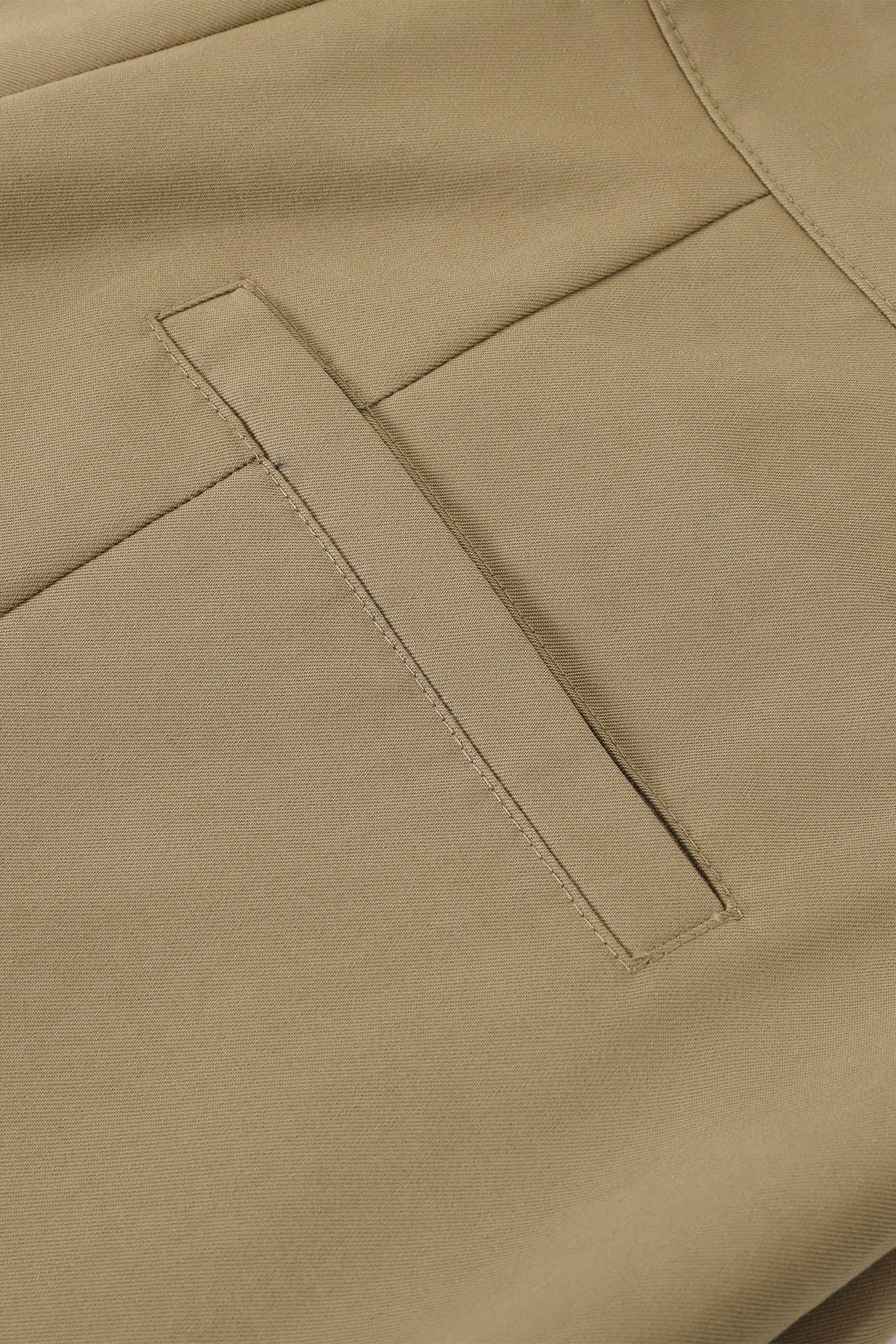 KREATE Crinkled Button-Fly Wide-Leg Pants-Pants-S - 30"-Black-Free Shipping Leatheretro