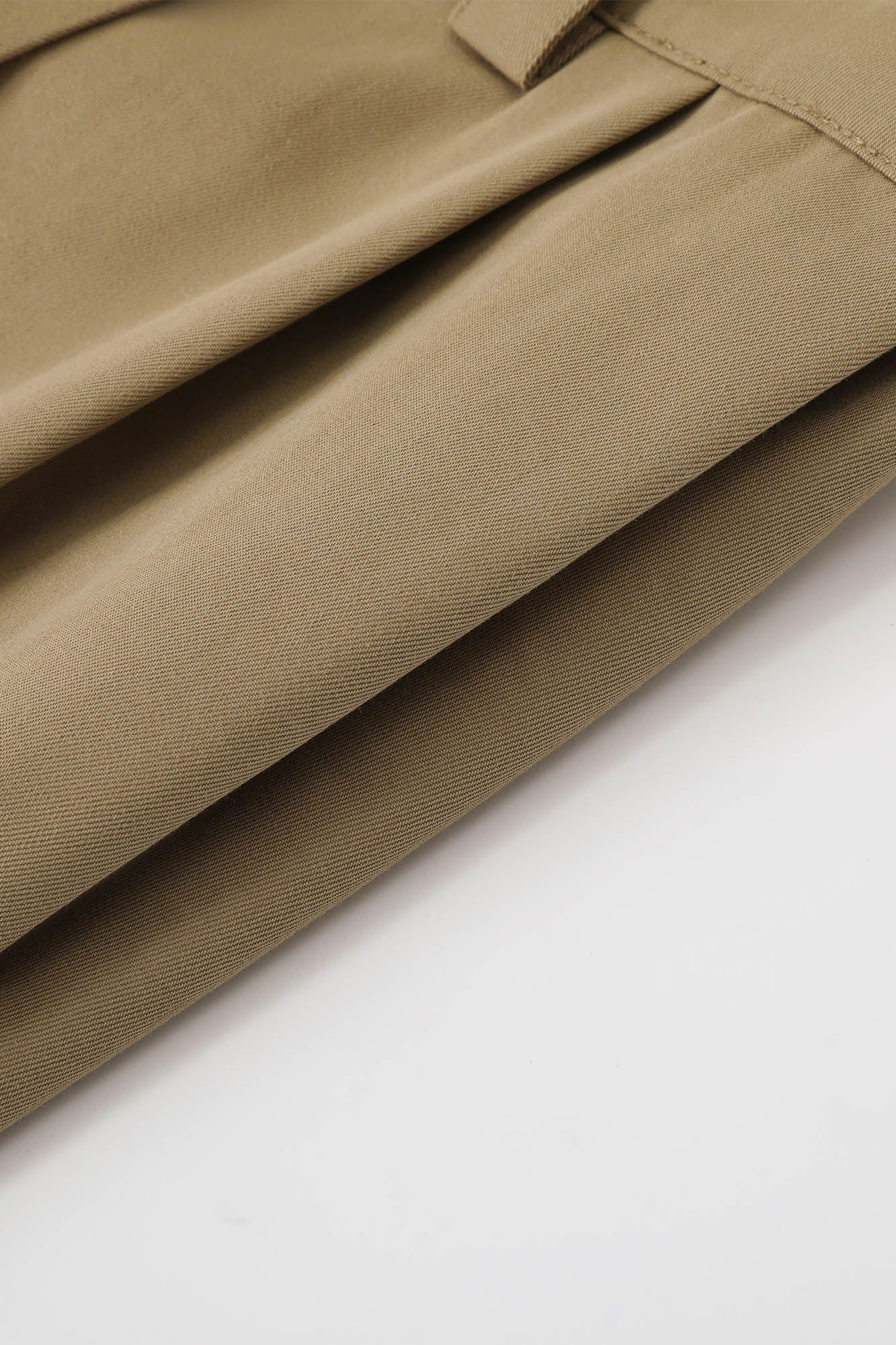 KREATE Crinkled Button-Fly Wide-Leg Pants-Pants-S - 30"-Black-Free Shipping Leatheretro