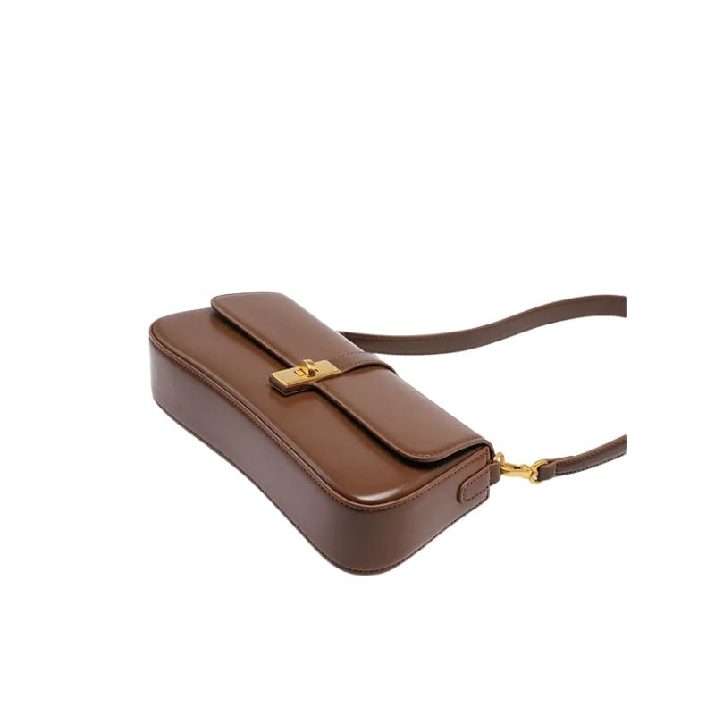 Casual Mini Purse for Everyday Use Fashion Handbag-Handbags-Coffee-Free Shipping Leatheretro