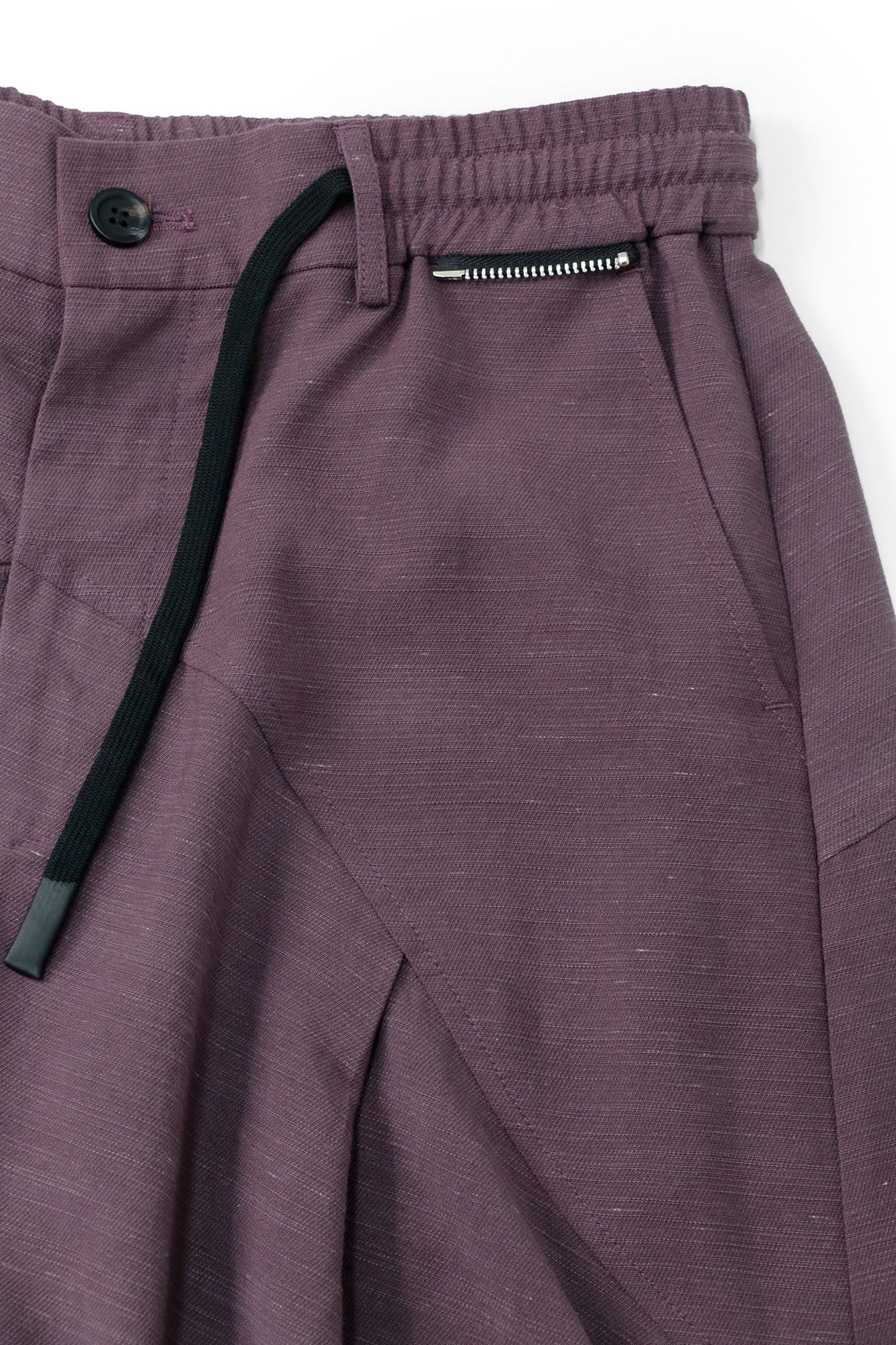 RELABEL Tencel-Acetate Ruched Oversized Shorts-Shorts-XS-Navy-Free Shipping Leatheretro