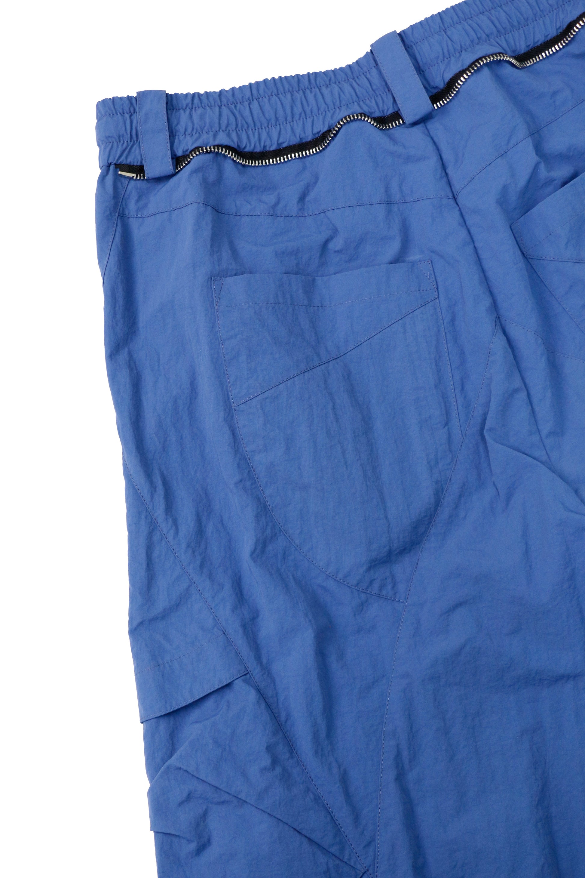 RELABEL Waterproof Nylon Drawstring Oversized Cargo Blue-Pants-XS (Preorder)-Free Shipping Leatheretro