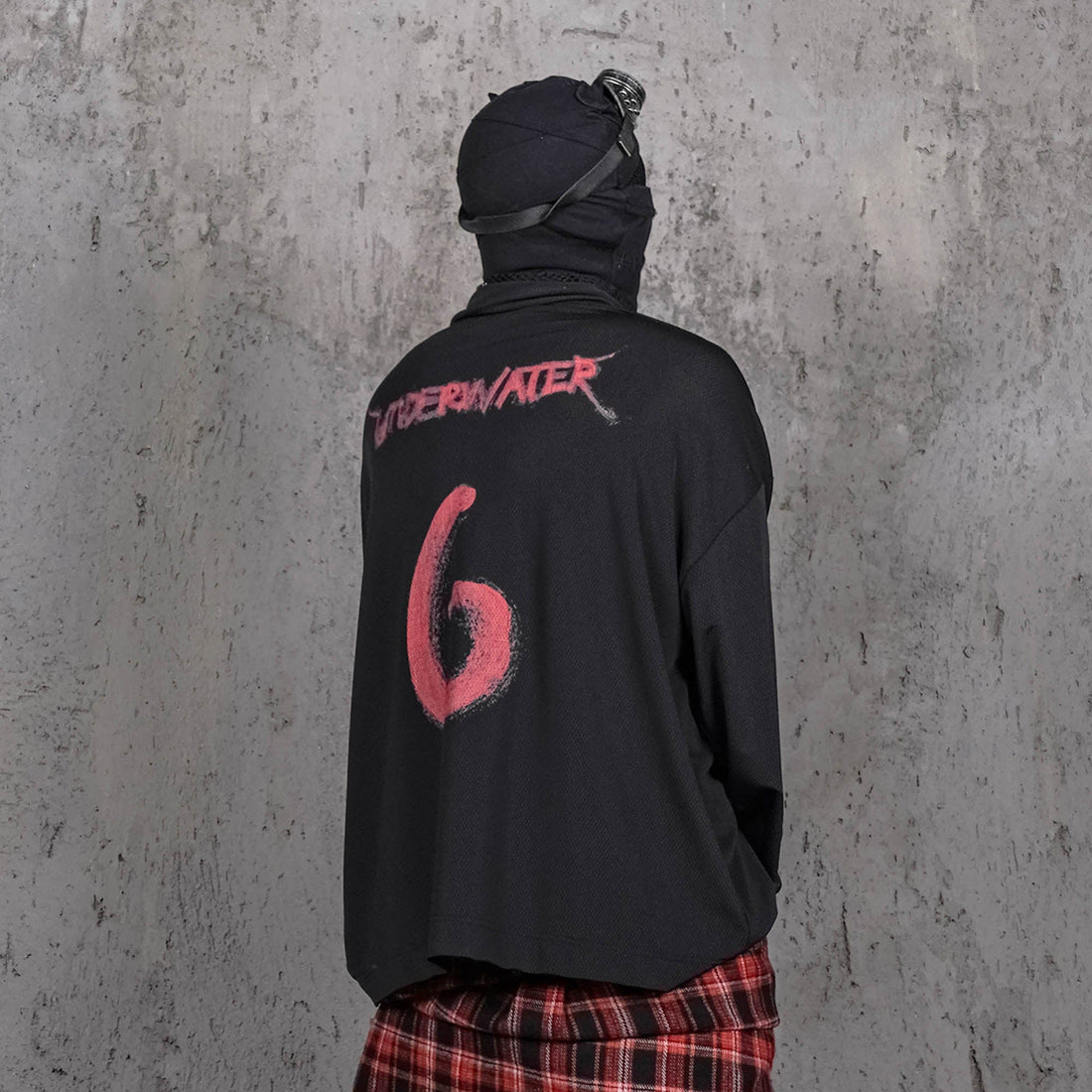 UNDERWATER Demon Squad Mesh Long-Sleeve Jersey-L/S Tee-S-Free Shipping Leatheretro