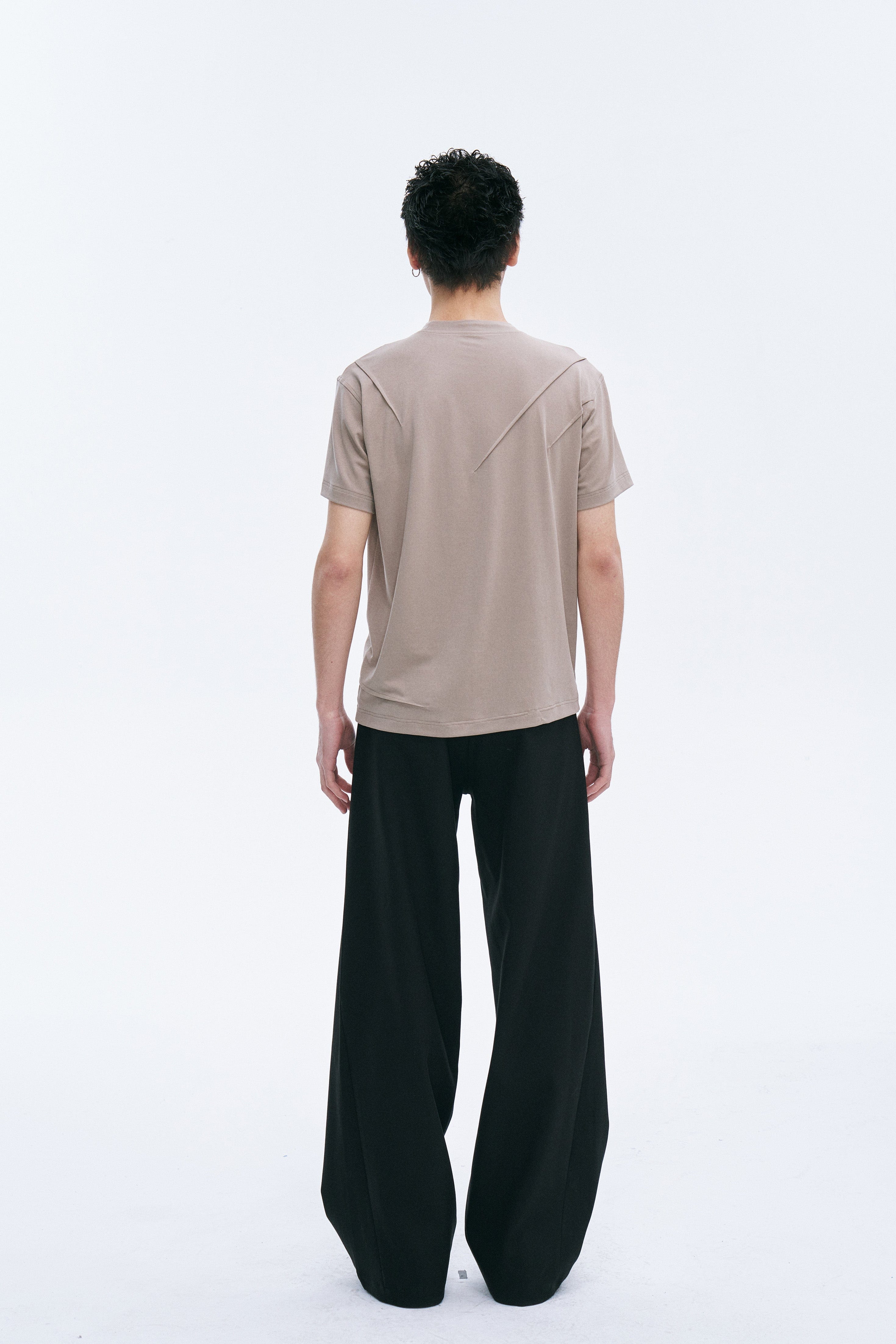 CATSSTAC Essential Scar-Stitch T-Shirts-T Shirt-M-Coffee-Free Shipping Leatheretro