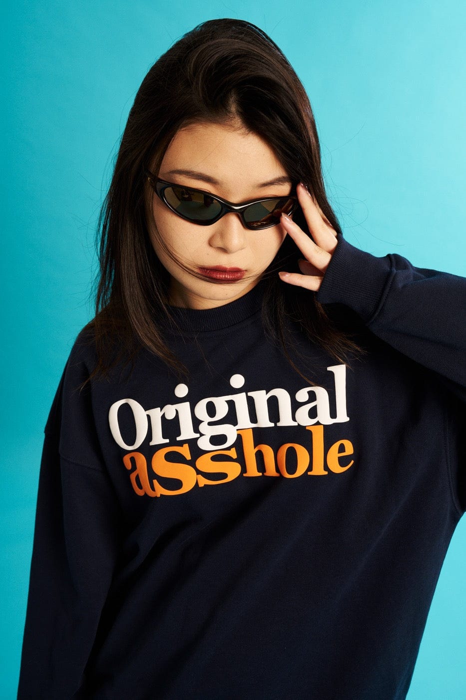 WCC Original Asshole Crewneck-Hoodie-M-Grey-Free Shipping Leatheretro