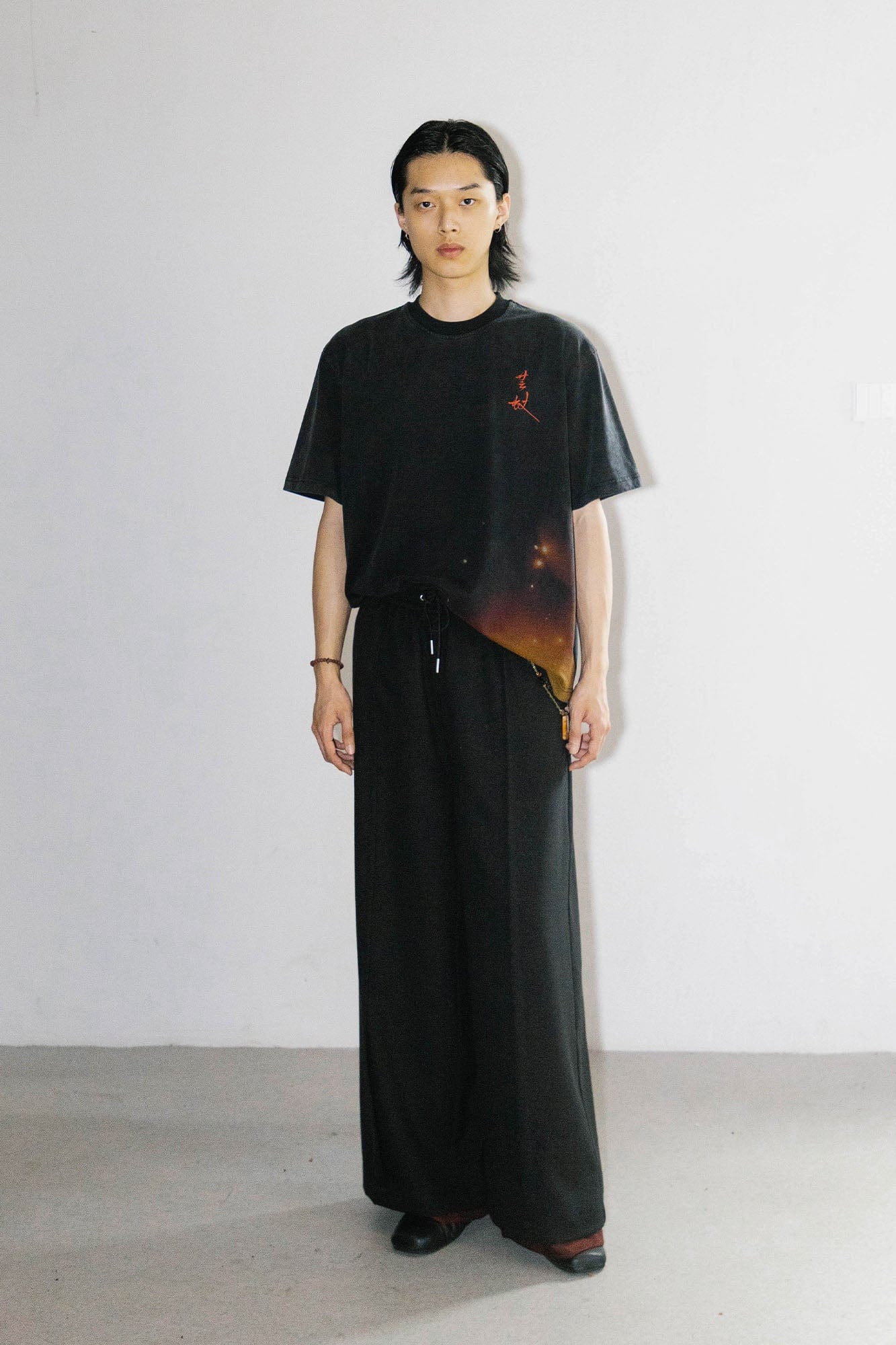 ALVNG AR ANTS Tie-Dye Reversible Wide-Leg Drawstring Pants-Pants-S-Free Shipping Leatheretro