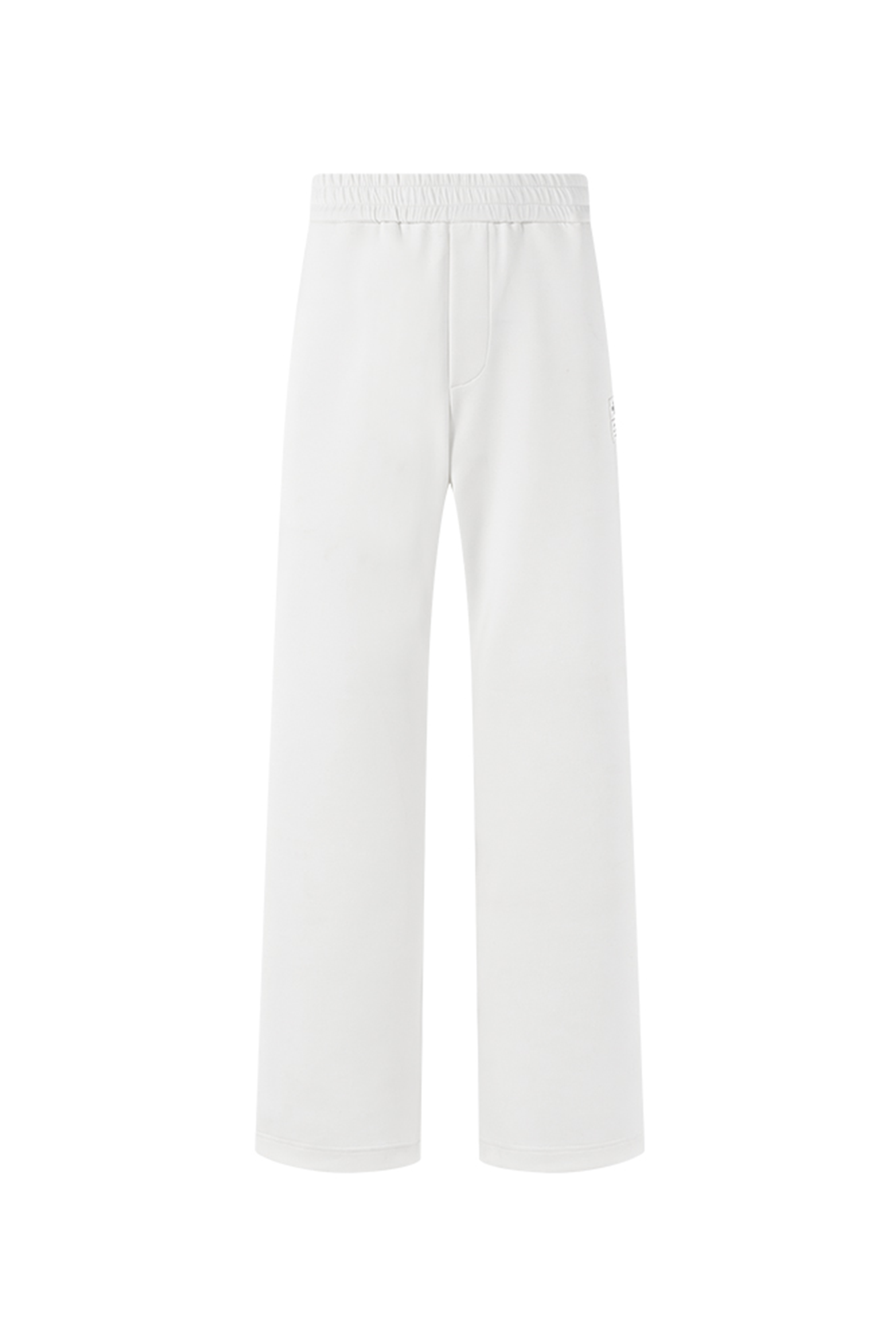 PUMPPLUS Moisture-Wicking Flared Straight-Leg Pants-Pants-S-White-Free Shipping Leatheretro
