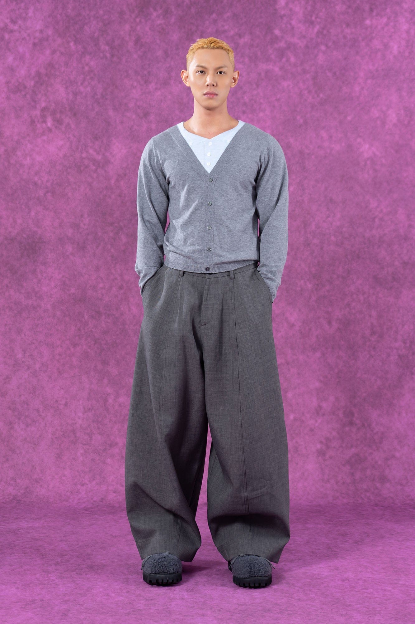 CLP Classical Oversized Trousers-Pants-M-Black-Free Shipping Leatheretro