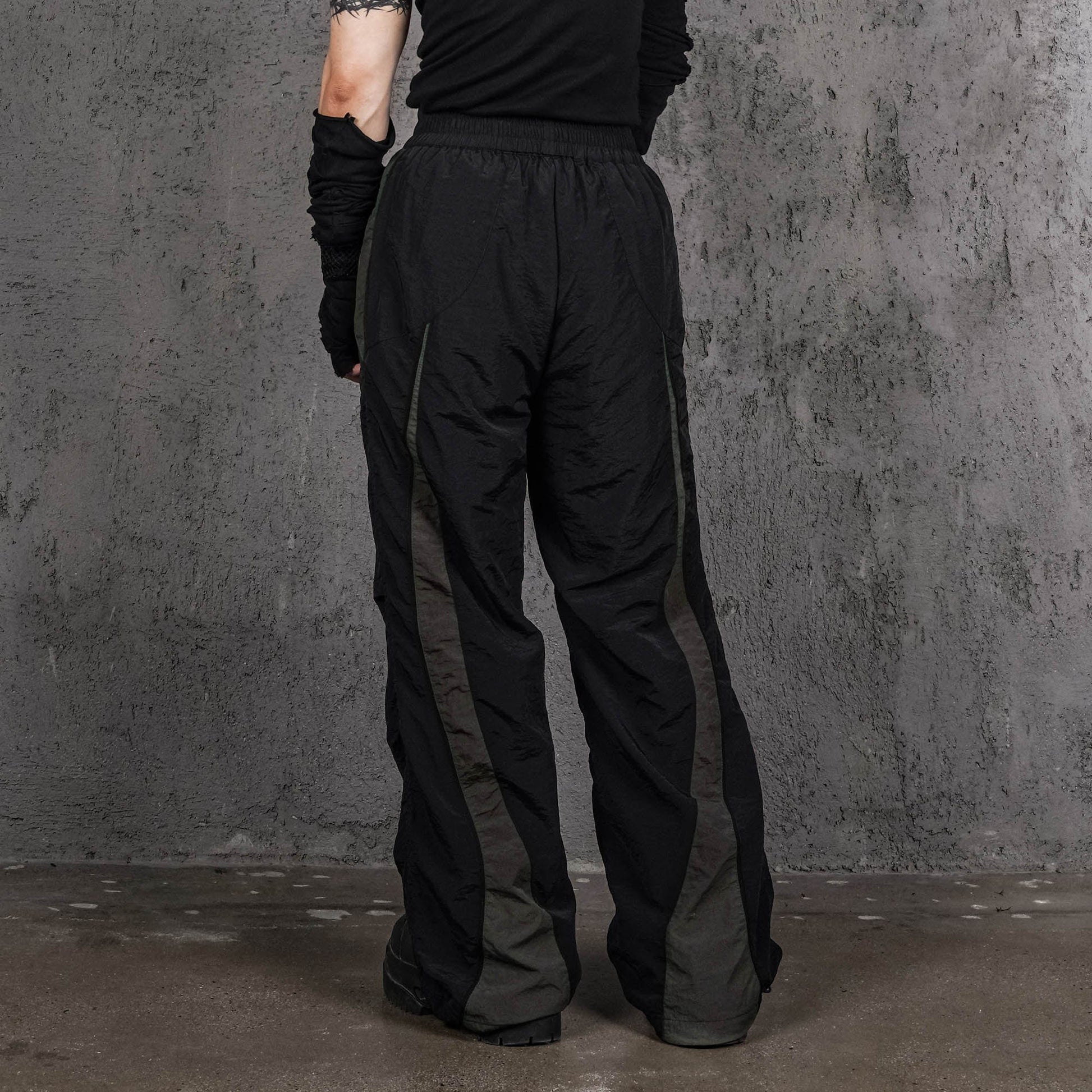 UNDERWATER Wasteland Spliced Pants-Pants-S-Free Shipping Leatheretro