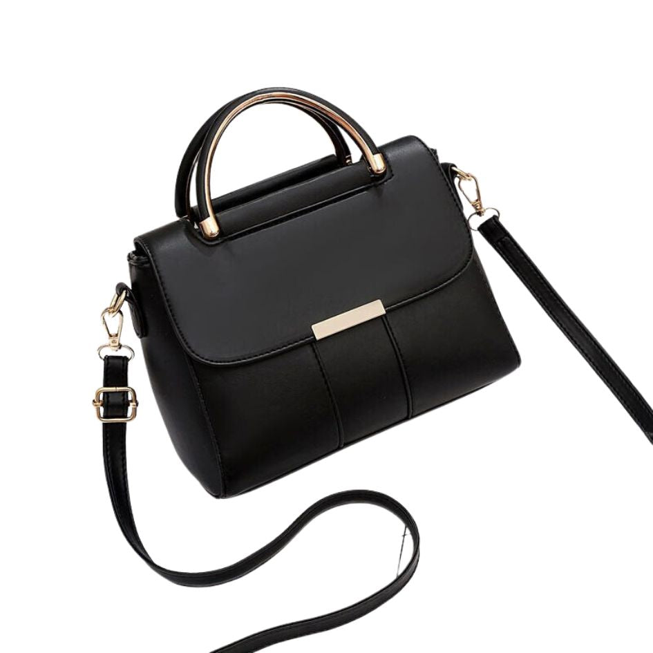 Korean Version Fashion Trendy Ladies Party Bag-Handbags-Black-Free Shipping Leatheretro