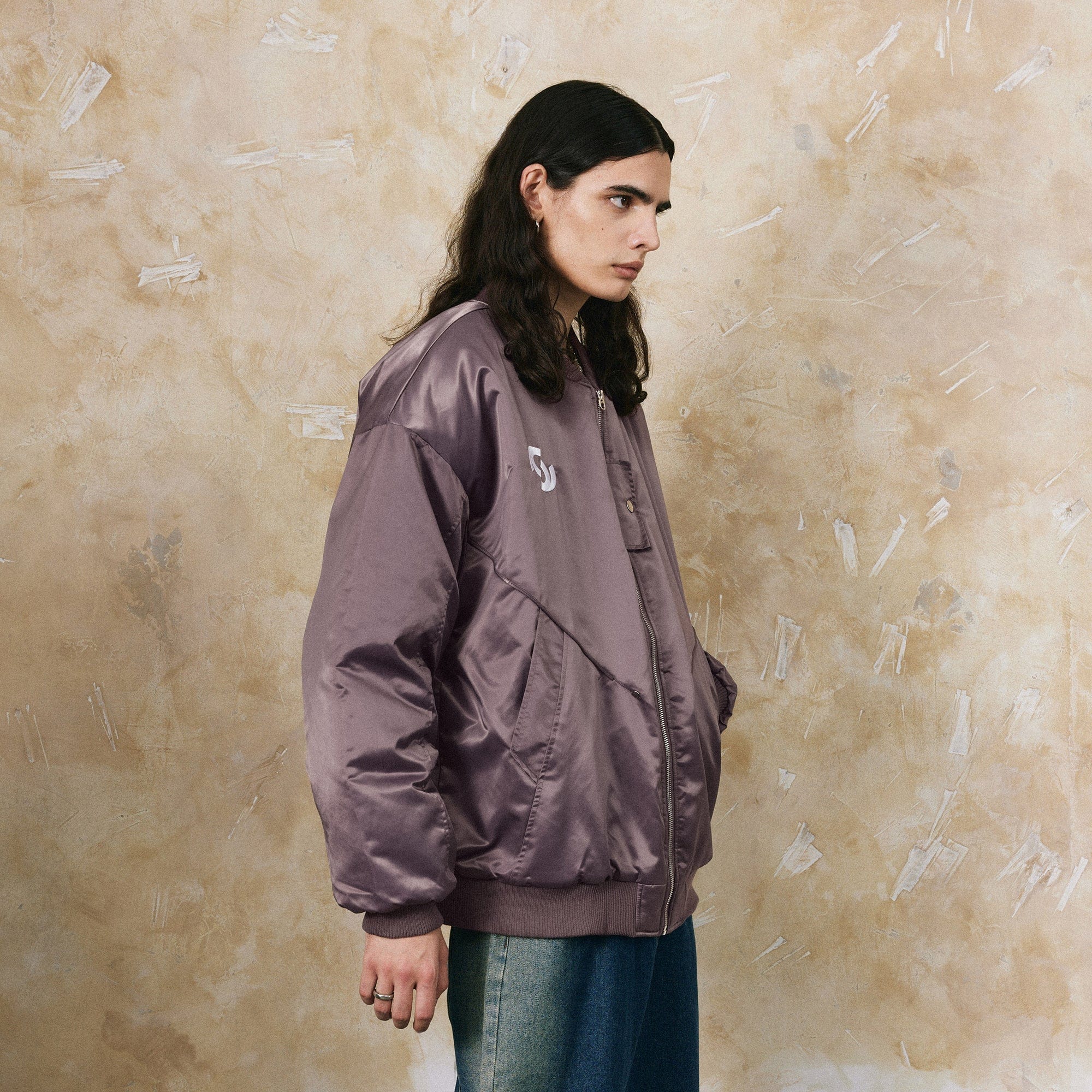 OVDY Modern Big-pocket Cotton-Padded Baseball Jacket-Jacket-S-Gray-Free Shipping Leatheretro