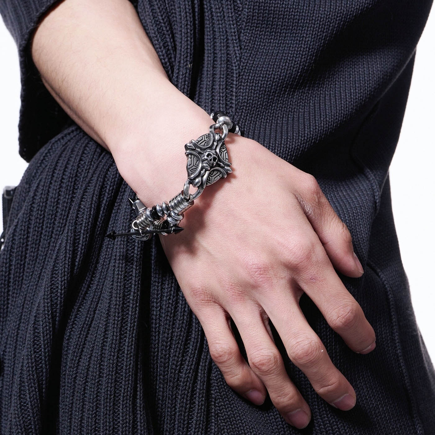 ILLUSORY The Puppet Mechanical Braided Bracelet-Bracelet-Standard (7.1 INCHES)-Free Shipping Leatheretro