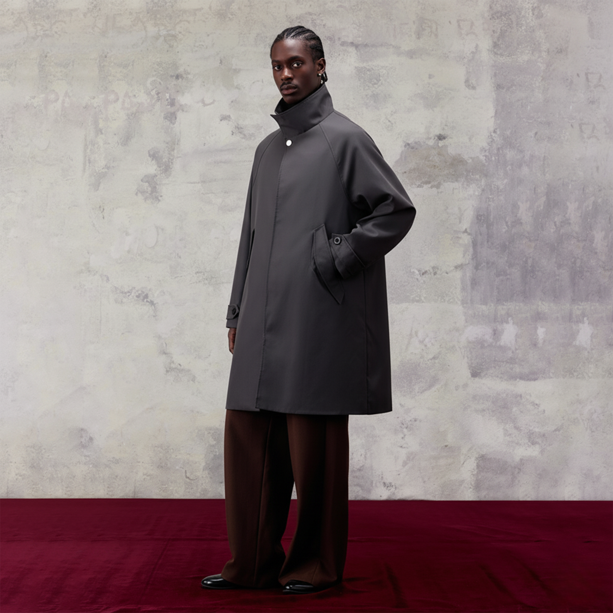 ALVNG AR ANTS Essential Waterproof Double-Pockets Coat-Jacket-S-Free Shipping Leatheretro